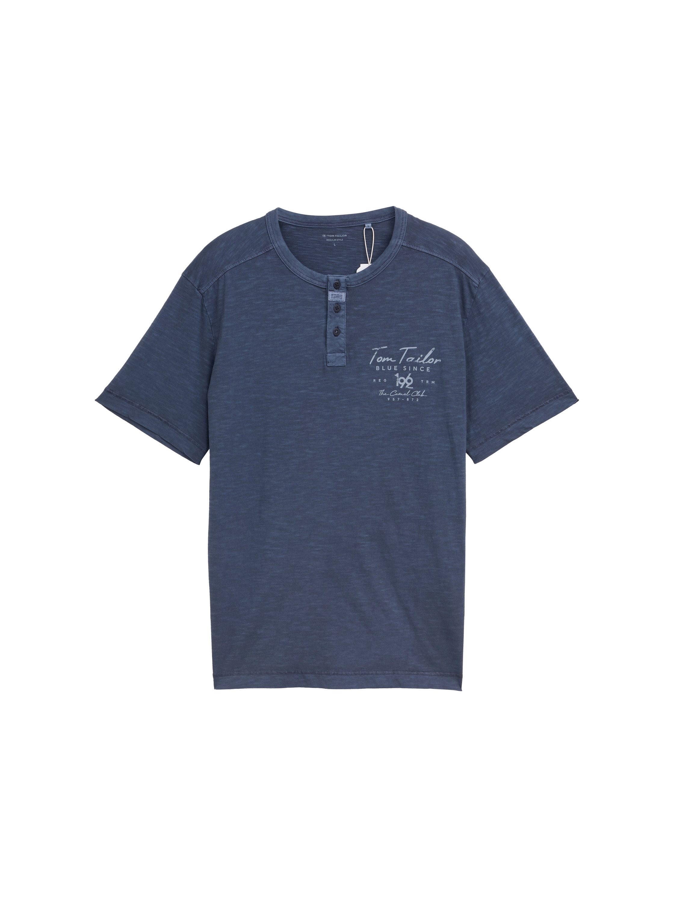 TOM TAILOR T-Shirt Henley T-Shirt mit günstig online kaufen