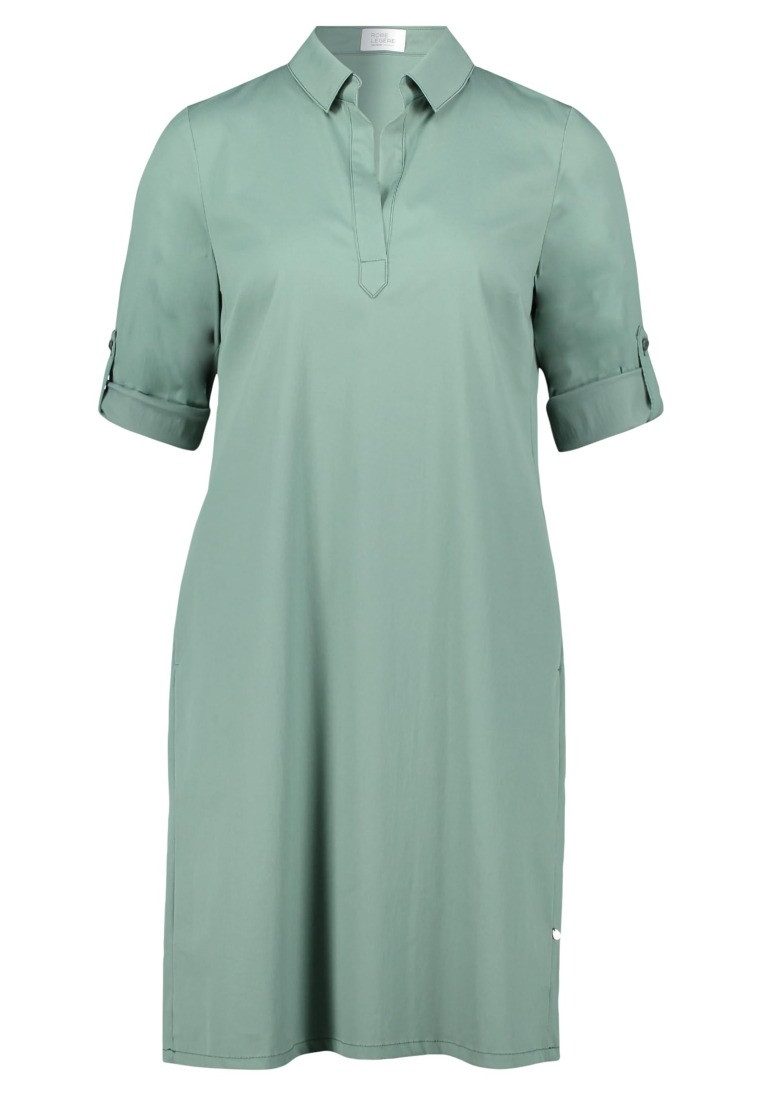 Hemdblusenkleid Damen mit Taschen