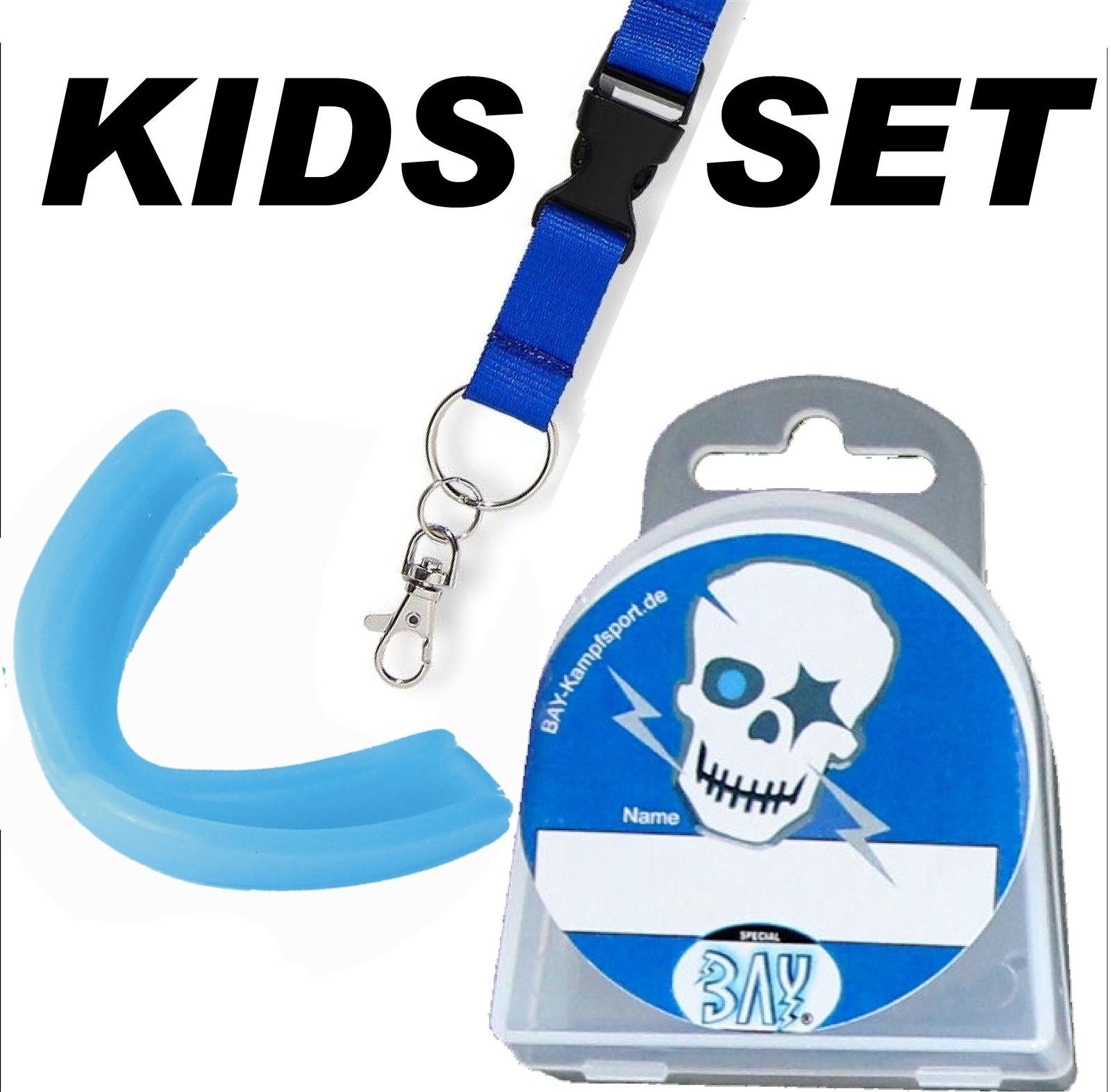 BAY-Sports Zahnschutz Kinder Skull Zahnschützer Mundschutz Boxen Kids, Kinderzahnschutz