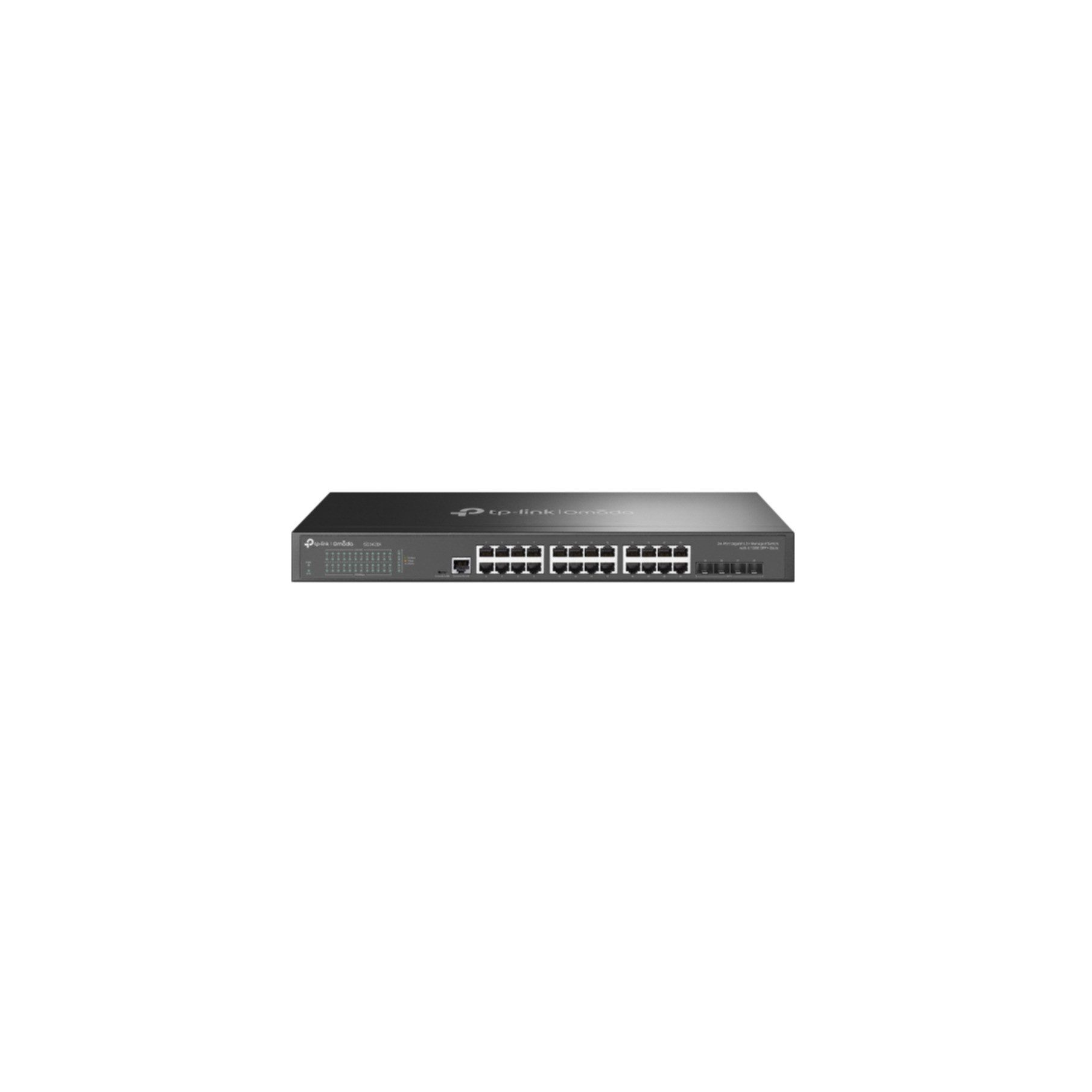 JetStream 24-Port Gigabit L2+ Managed Switch mit 4 10GE SFP+ Slots Netzwerk-Switch