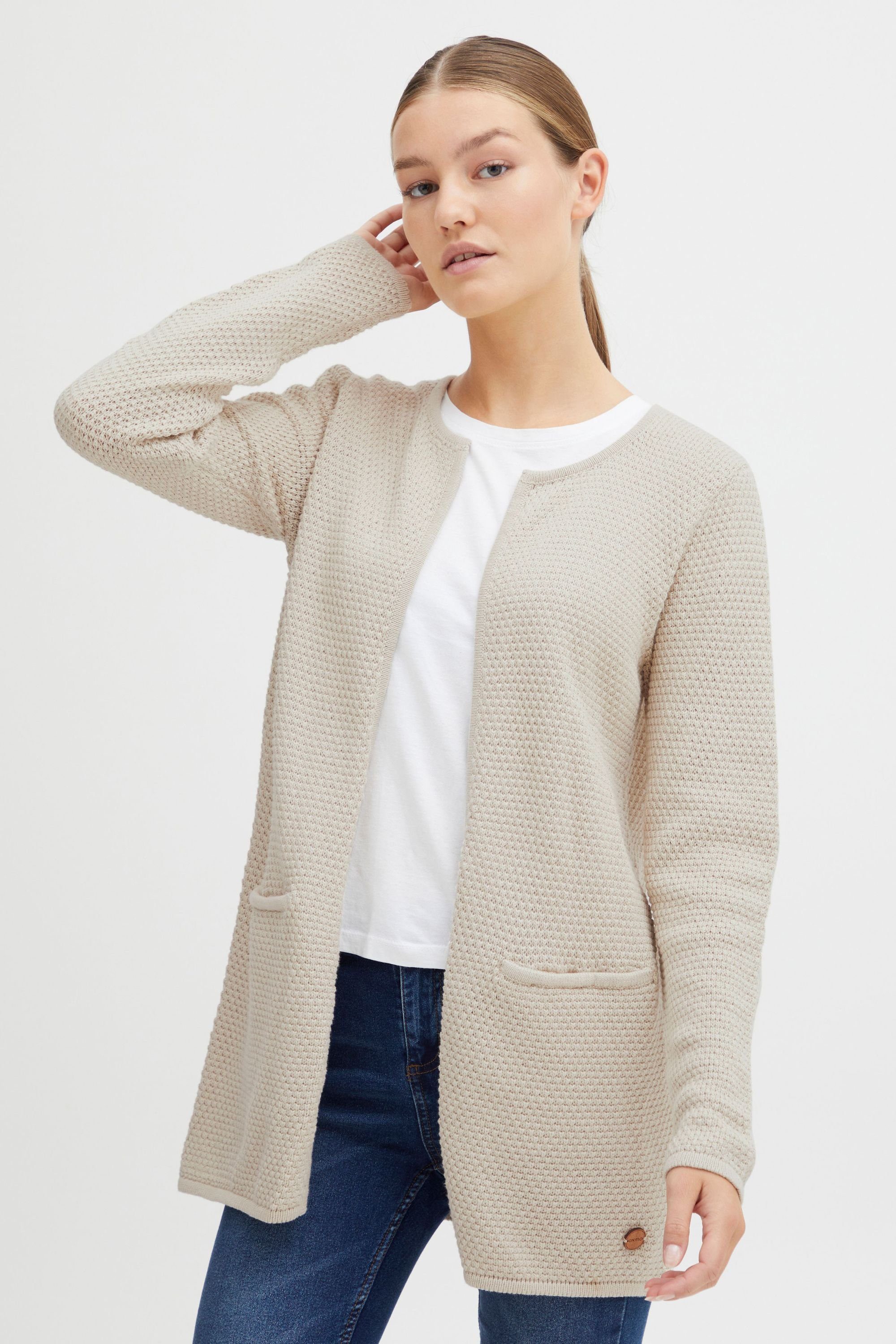 OXMO Strickjacke OXHilda Oatmeal (130401)