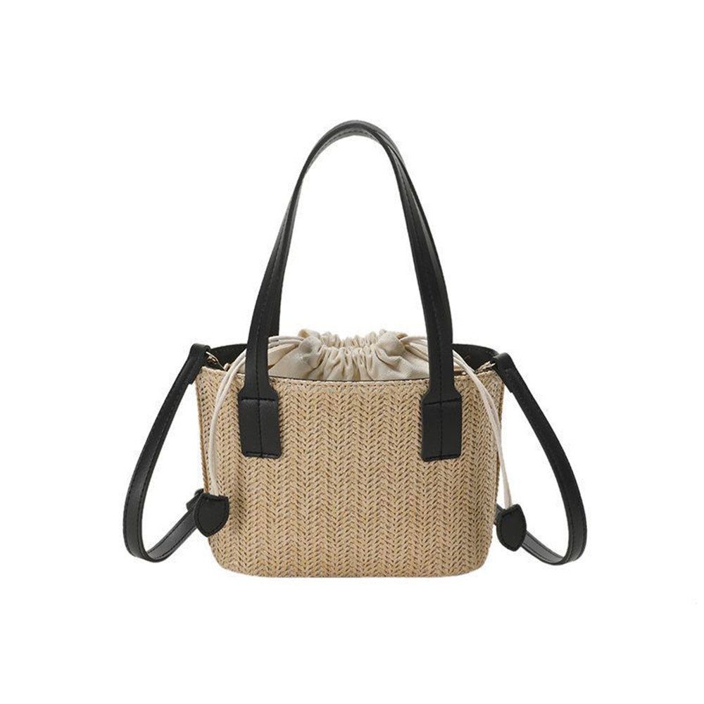 XDeer Korbtasche Korbtasche Strohtasche Damen,Schultertasche,Eimertasche St günstig online kaufen