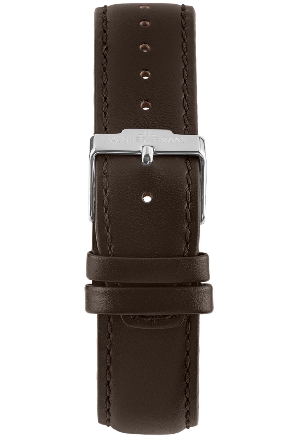 Jacques Lemans Quarzuhr London Quarz Dunkelbraun/Mokka
