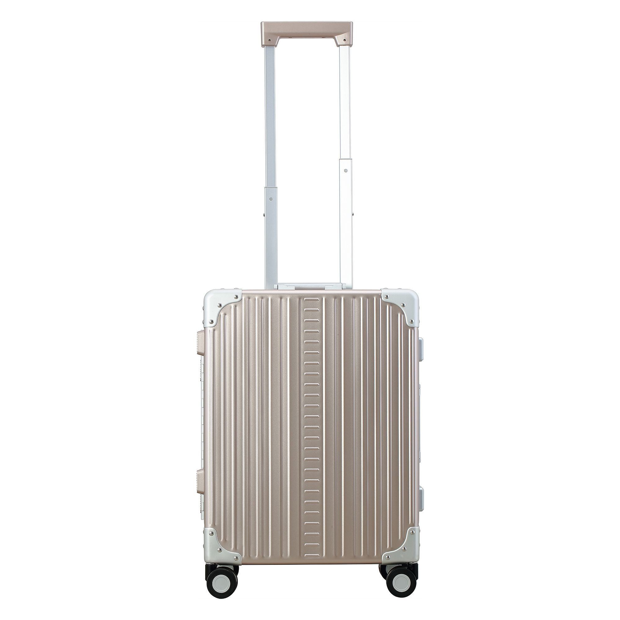 ALEON Handgepäck-Trolley Fortis, 4 Rollen, Aluminium