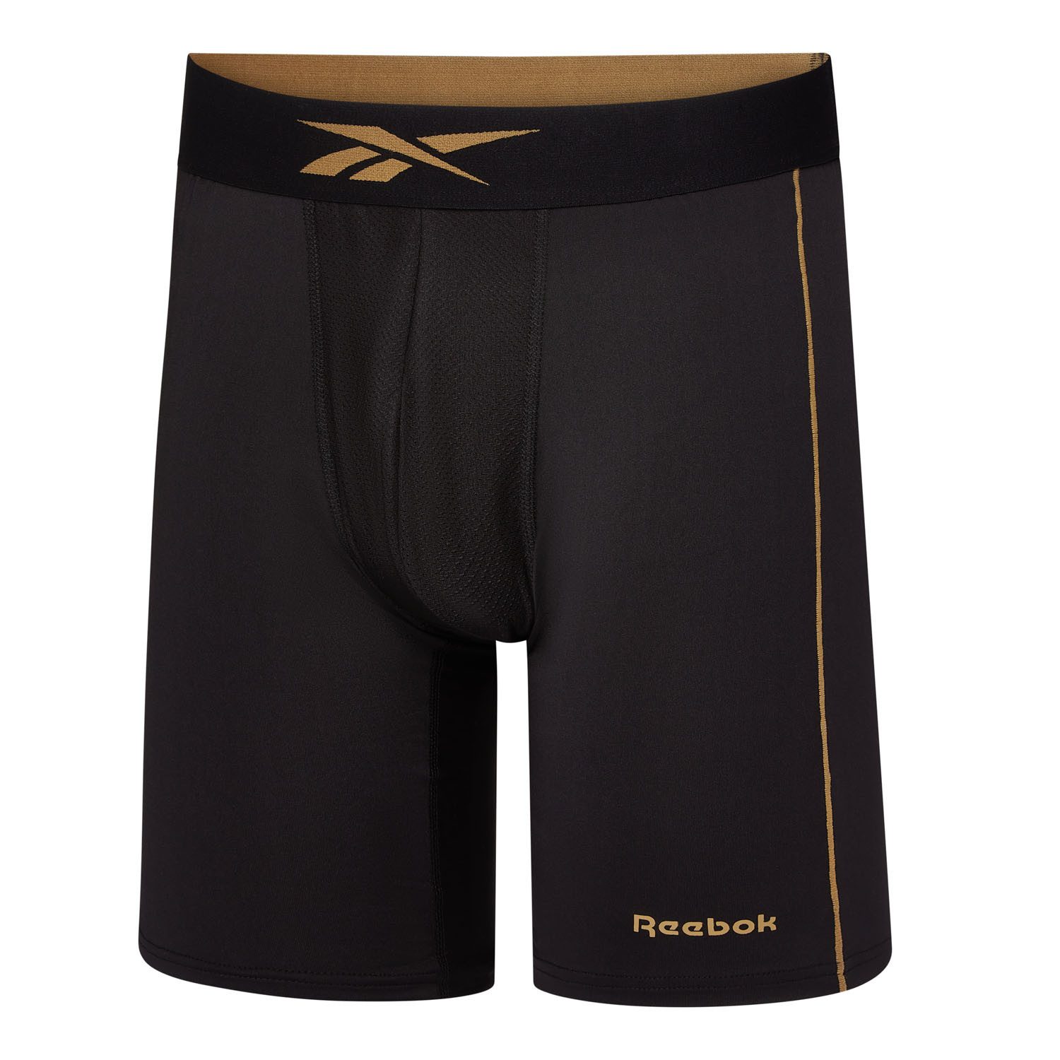 Reebok Trunk HUTTON (3er Pack) basic, bequem, weich, feuchtigkeitsregulierend, mit Logo, breiter Bund