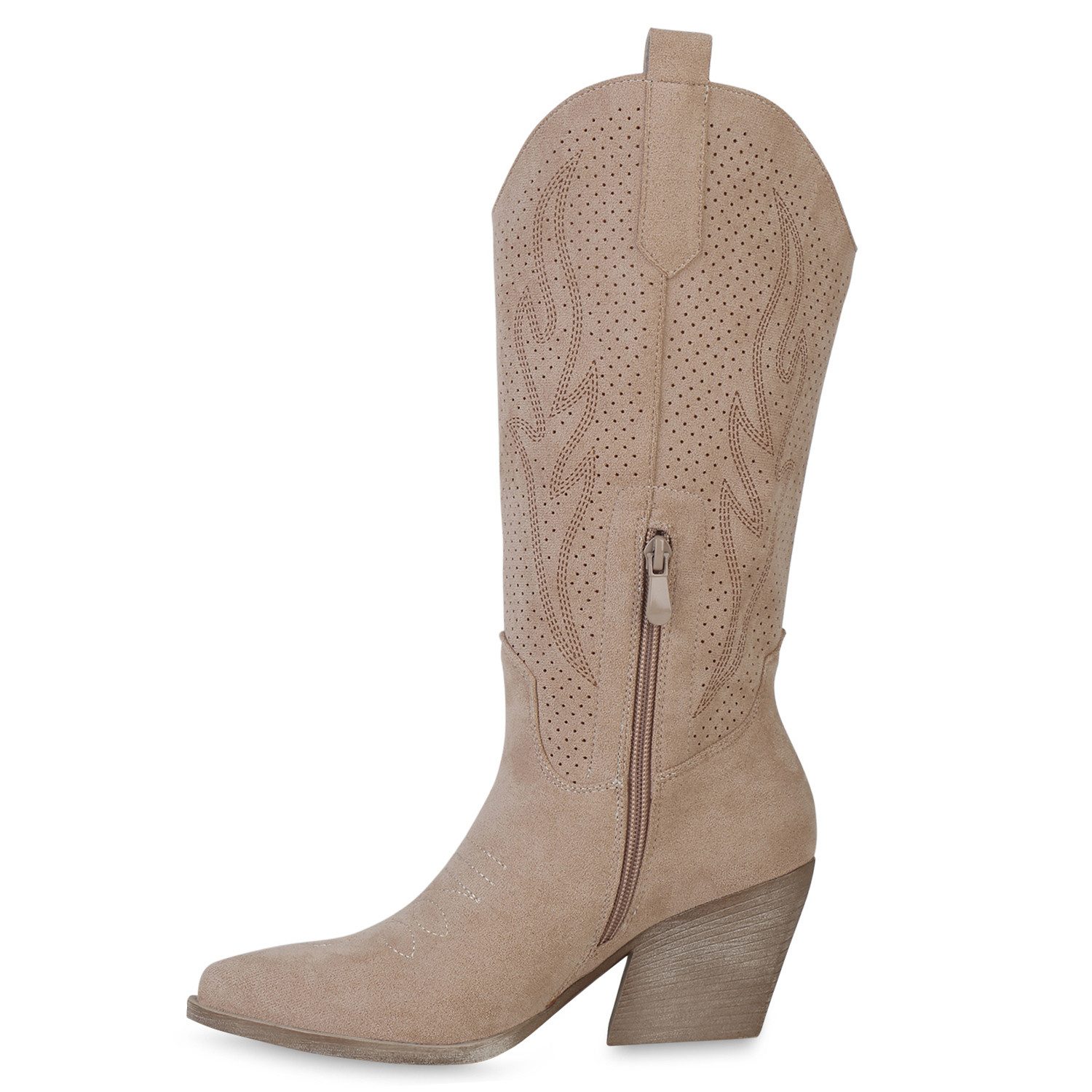 VAN HILL 840199 Cowboystiefel Schuhe günstig online kaufen