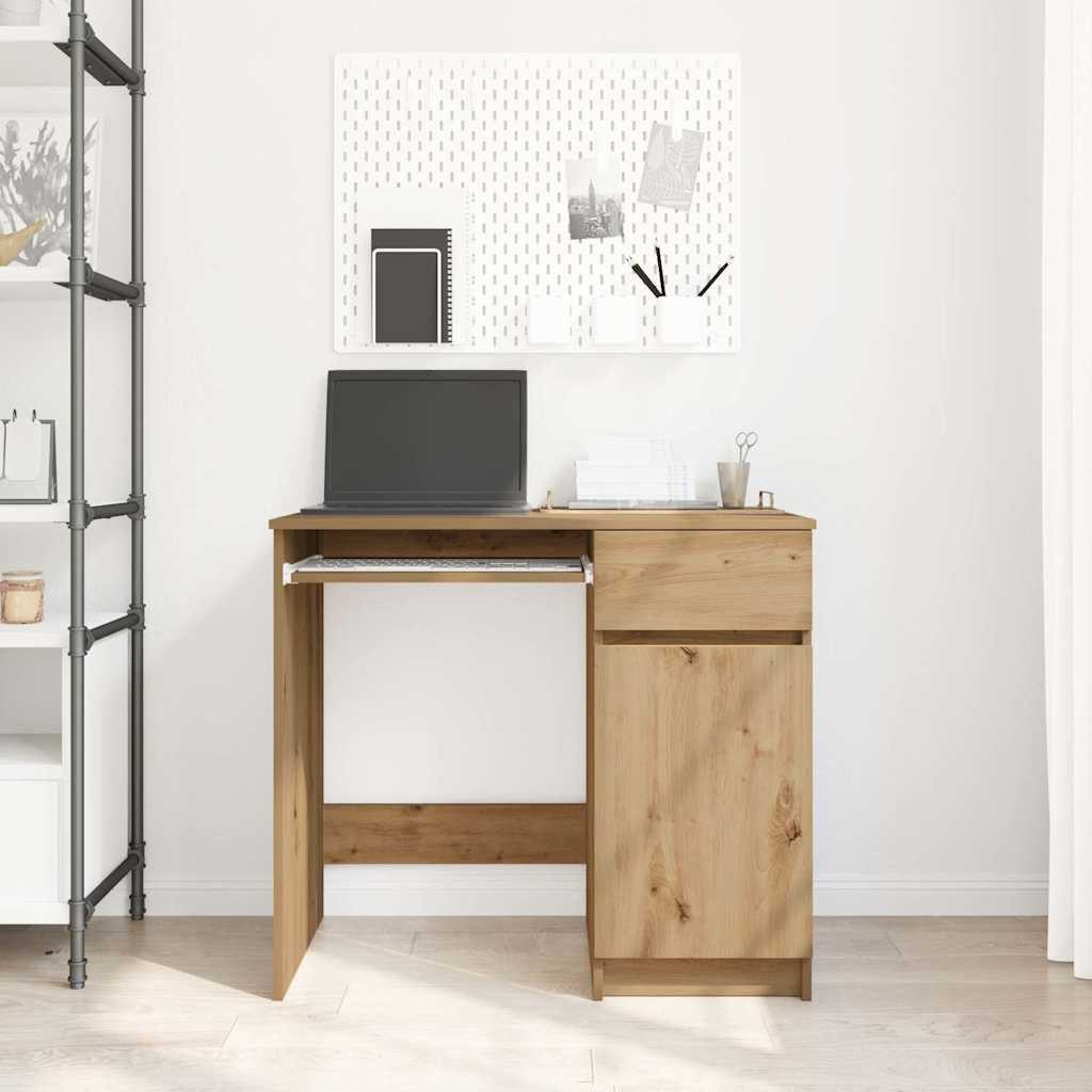 vidaXL Schreibtisch Schreibtisch Artisan-Eiche 86x49x76 cm günstig online kaufen