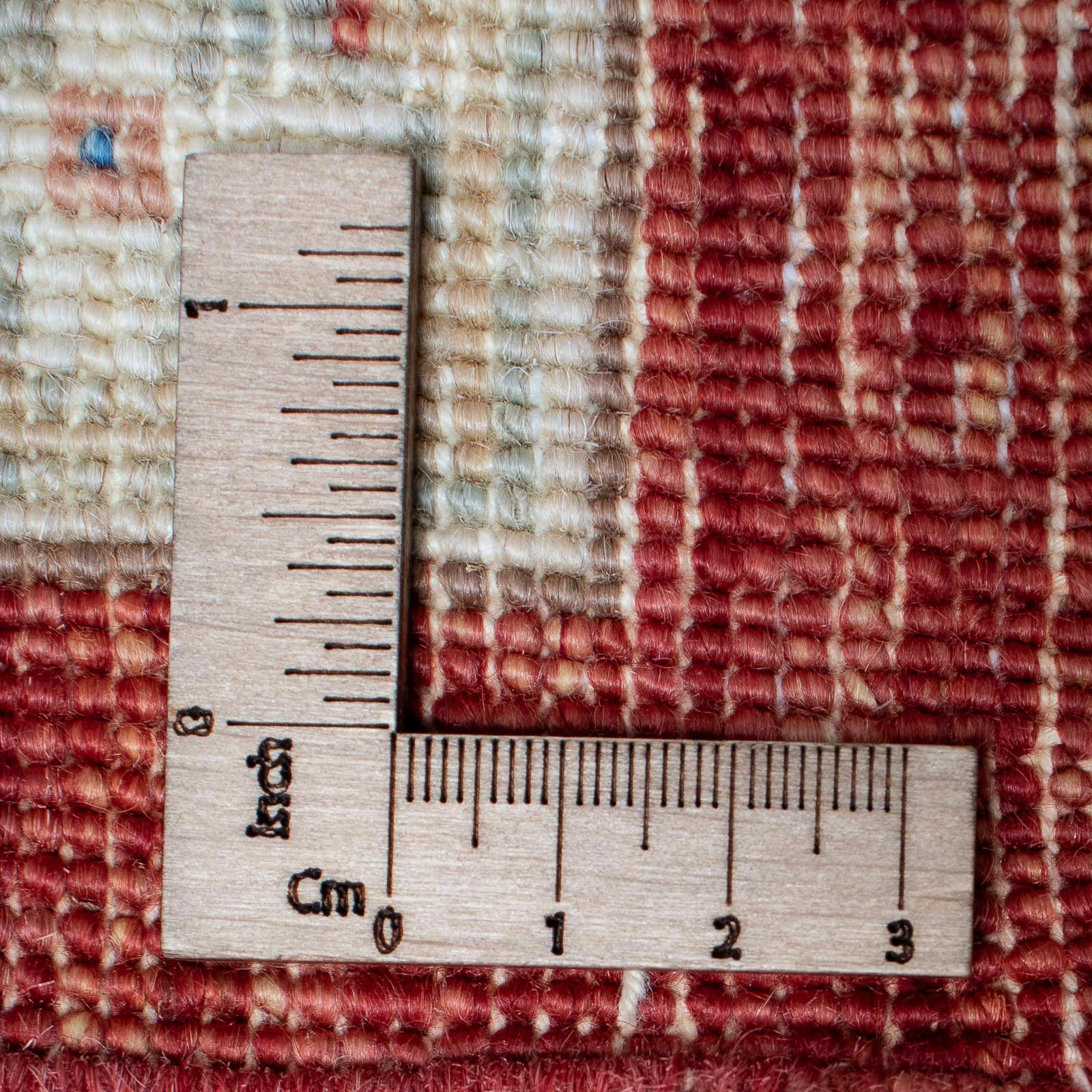 Wollteppich Ziegler Durchgemustert 318 x 6 Höhe: Zertifikat mm, cm, morgenland, 244 mit Unikat rechteckig