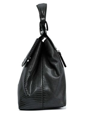 GERRY WEBER Baguette Tasche Gerry Weber Handbag COLOR FULL LEAVES SHF 27x22x14 802- darkgrey