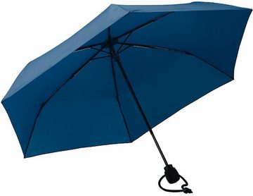 EuroSCHIRM® Taschenregenschirm light trek® ultra, marine, besonders leicht, kompakte Größe