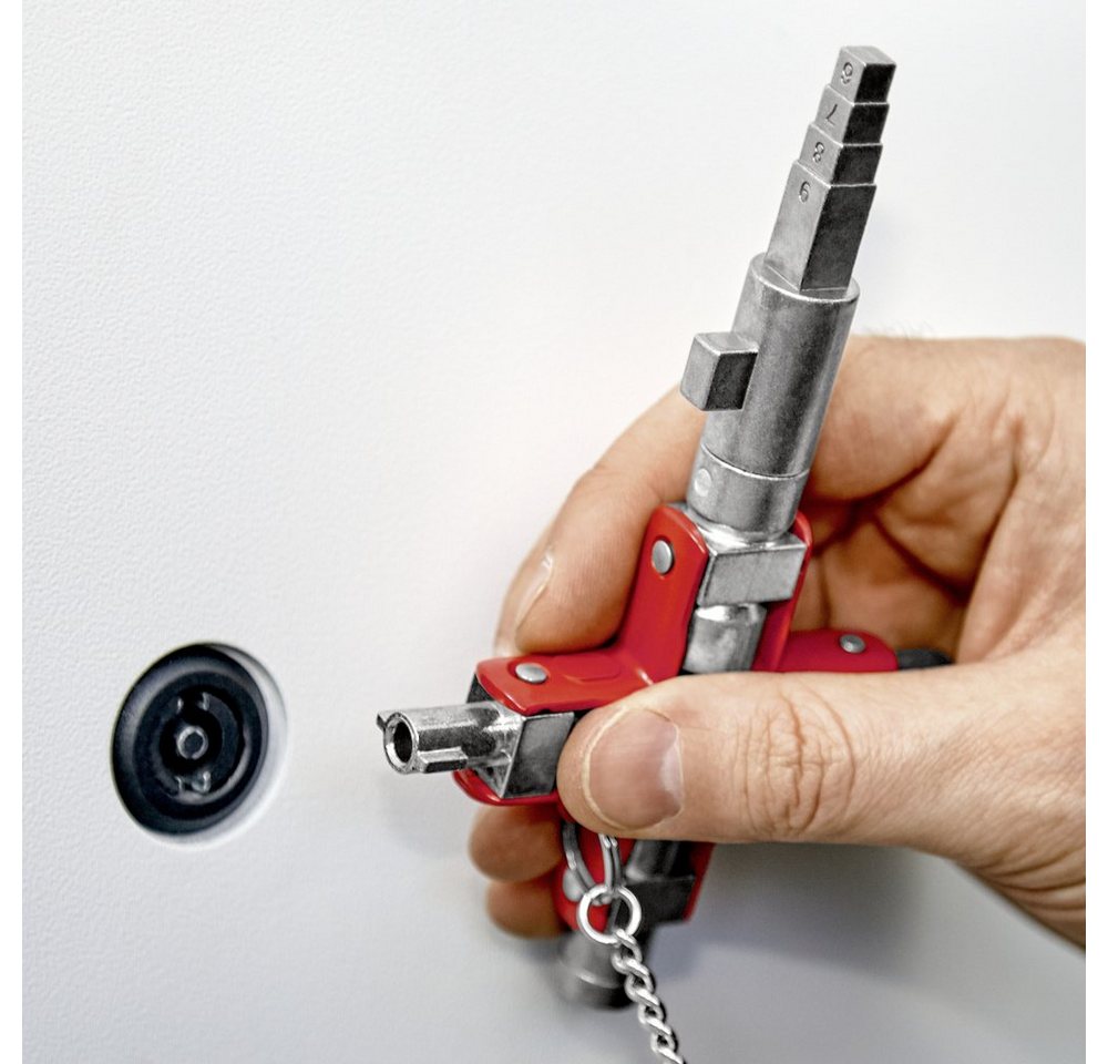 Thumbnail - Knipex Verteilerbox Knipex 00 11 06 V01 Schaltschrankschlüssel 1 St.