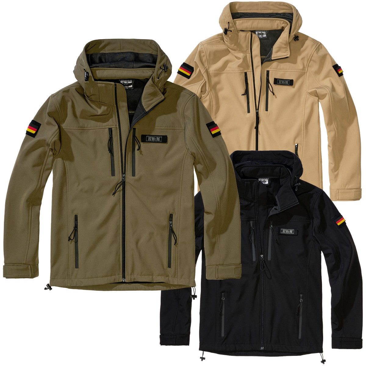 BWuM Outdoorjacke BWuM Tactical Softshell Jacke günstig online kaufen