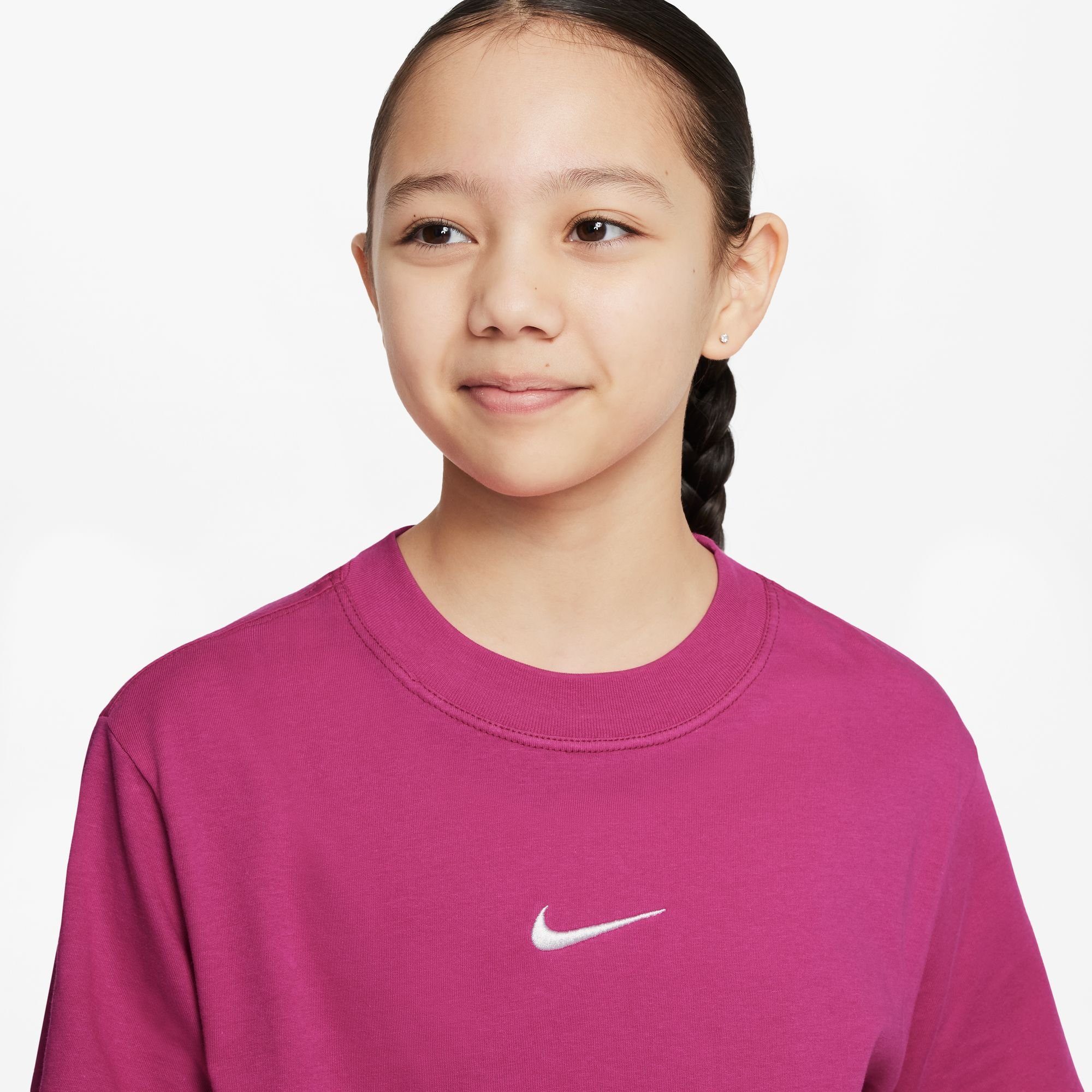 KIDS' (GIRLS) T-Shirt Nike T-SHIRT BIG FIREBERRY Sportswear