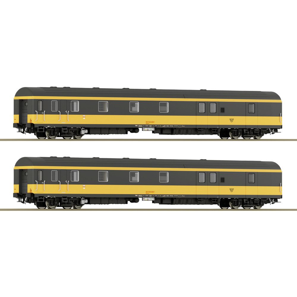 Roco Personenwagen Roco 6200188 H0 2er-Set Bahnpostwagen der ÖBB
