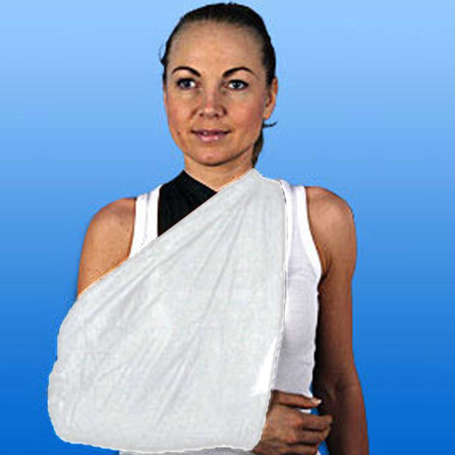 Nobamed Erste-Hilfe-Set Armtragetuch Weiss Vliesstoff