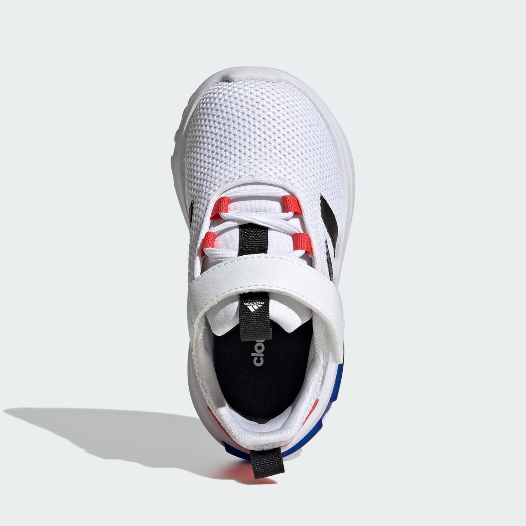 adidas KIDS Sportswear RACER Red Cloud Sneaker SCHUH White / Bright TR23 / Black Core