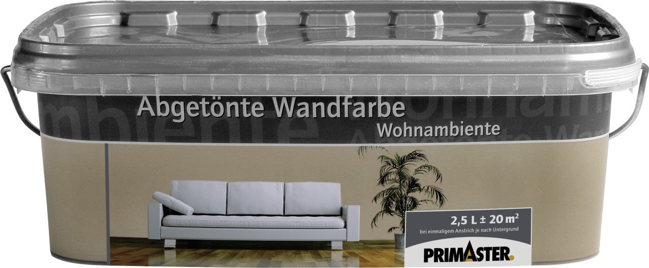 Primaster Wandfarbe Primaster Wandfarbe Wohnambiente 2,5 L kakao