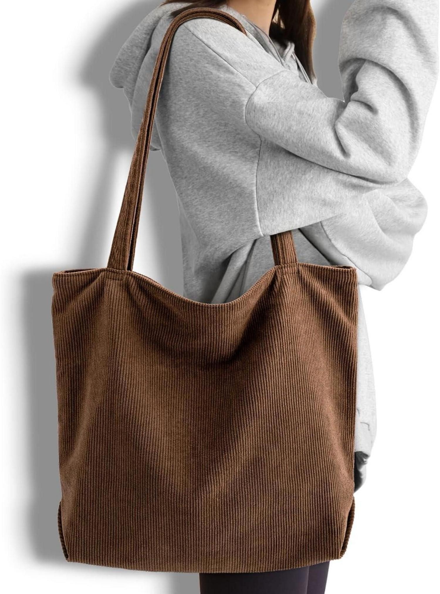 LuxusKollektion Shopper Cord Handtasche Damen Shopper günstig online kaufen