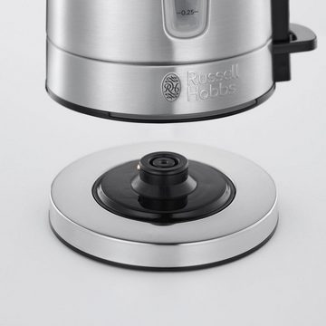 RUSSELL HOBBS Wasserkocher Compact Home Mini 24190-70, 0,8 l, 2200 W, energiesparend