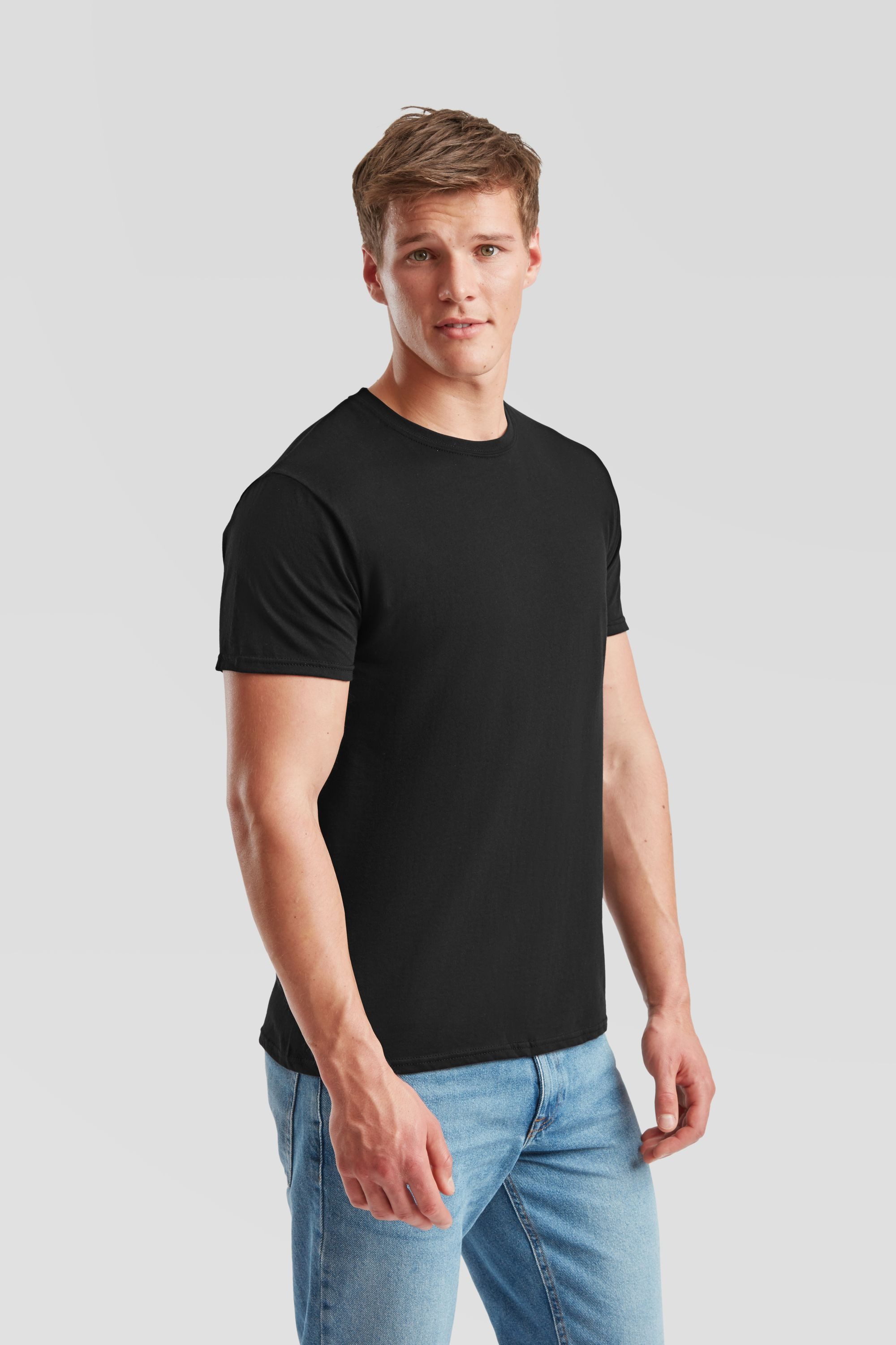 Fruit of the Loom Rundhalsshirt Iconic 150 T-Shirt – Bild 4 von 5