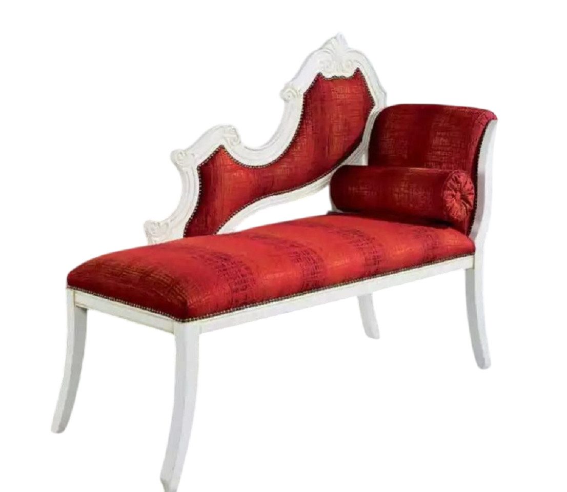 Xlmoebel Chaiselongue Designer Liege für das Wohnzimmer in klassischem Stil, roter, Hergestellt in Europa
