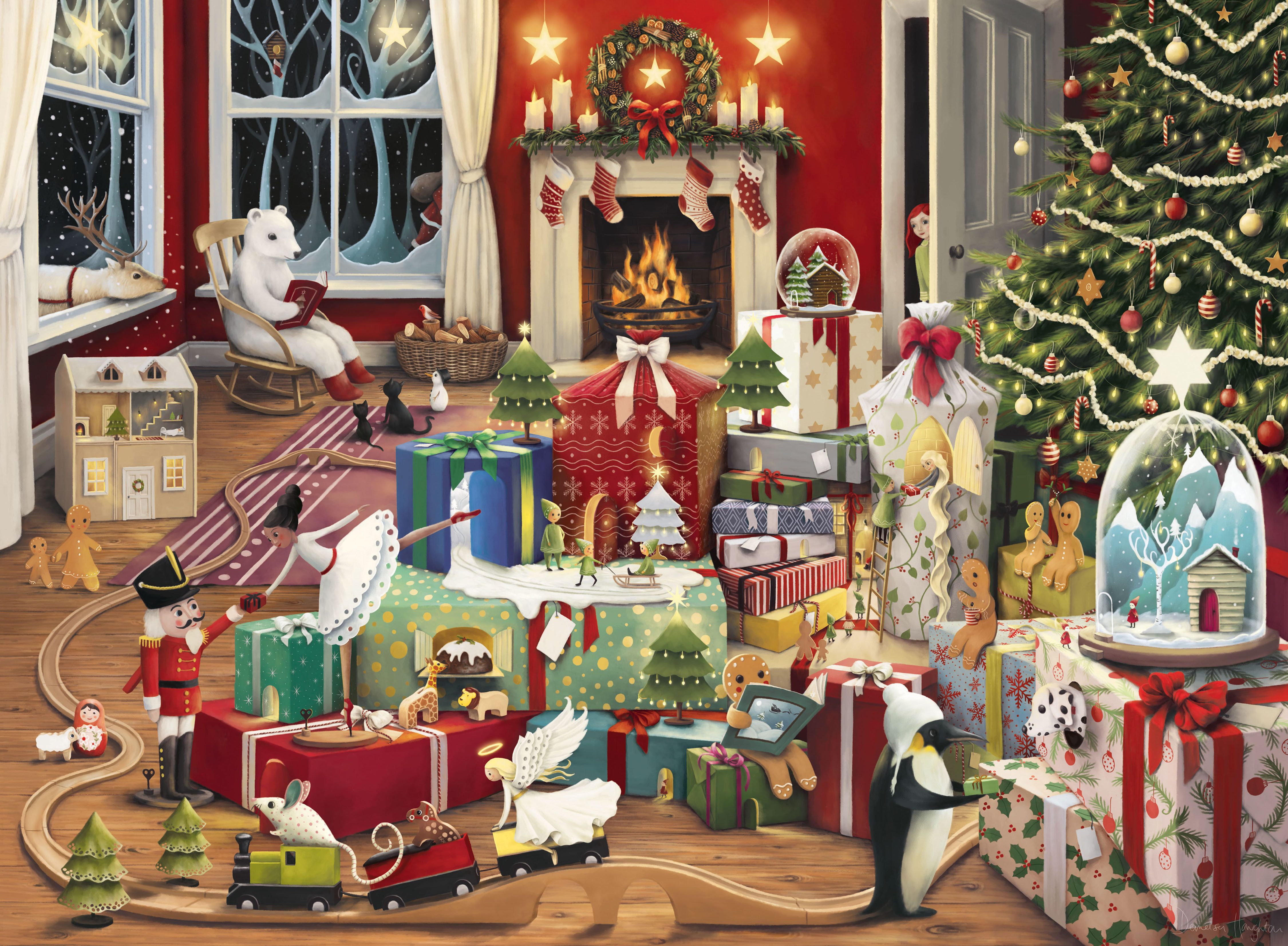 Ravensburger Puzzle Weihnachtszeit, 500 Puzzleteile, Made in Germany günstig online kaufen