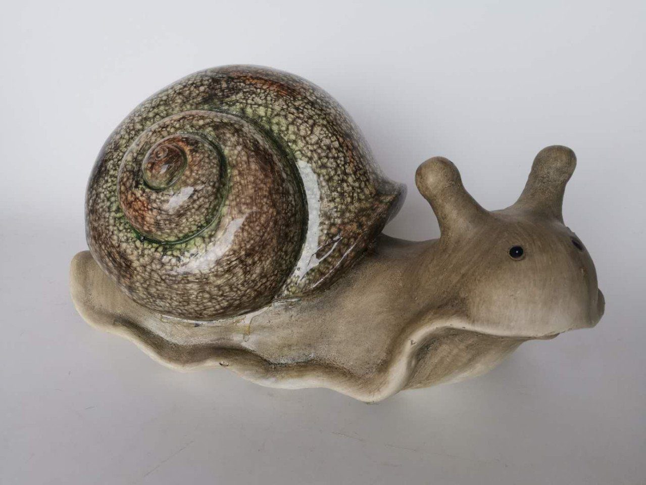 Trend Line Gartenfigur TrendLine Dekofigur Schnecke Keramik 30 x 19 cm