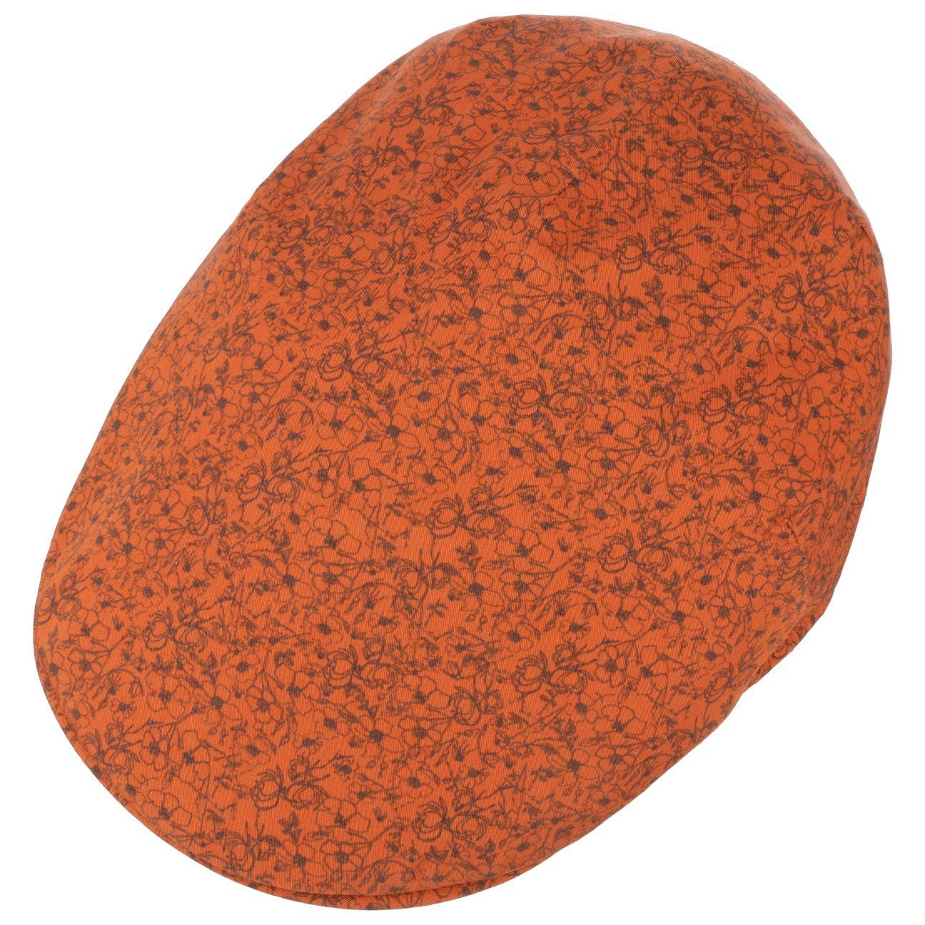 Borsalino Flat Cap (1-St) Schirmmütze mit Schirm, Made in Italy