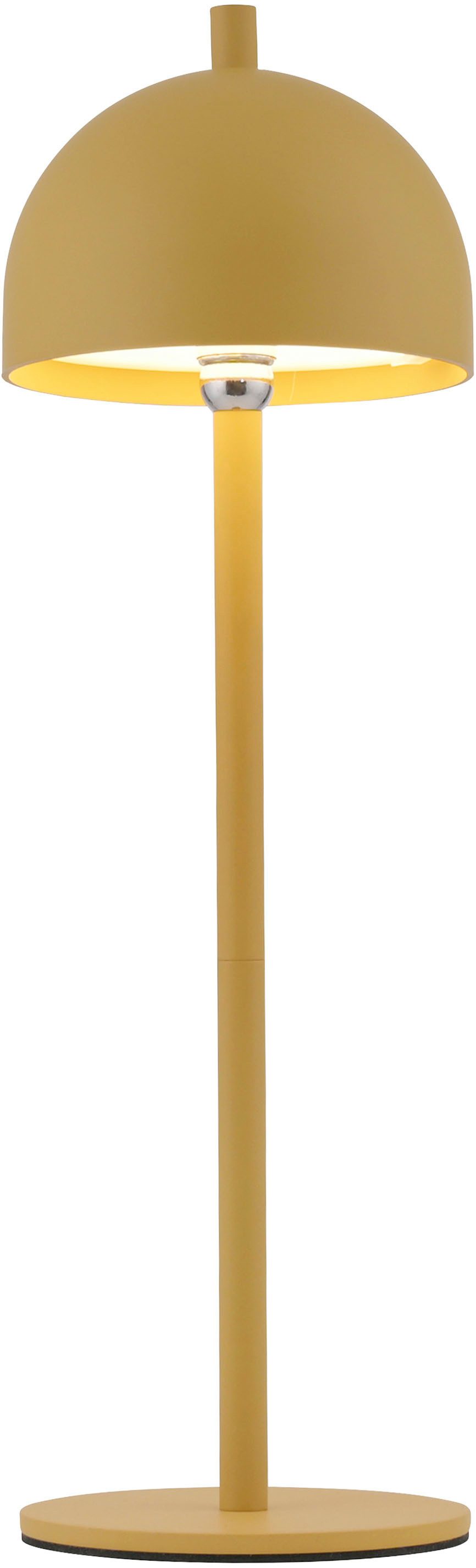 SCHÖNER WOHNEN-Kollektion LED Tischleuchte BELLIS, USB-Ladefunktion, LED fest integriert, Warmweiß, SCHÖNER WOHNEN Kollektion, Touchdimmer, Memoryfunktion, IP54, Akku