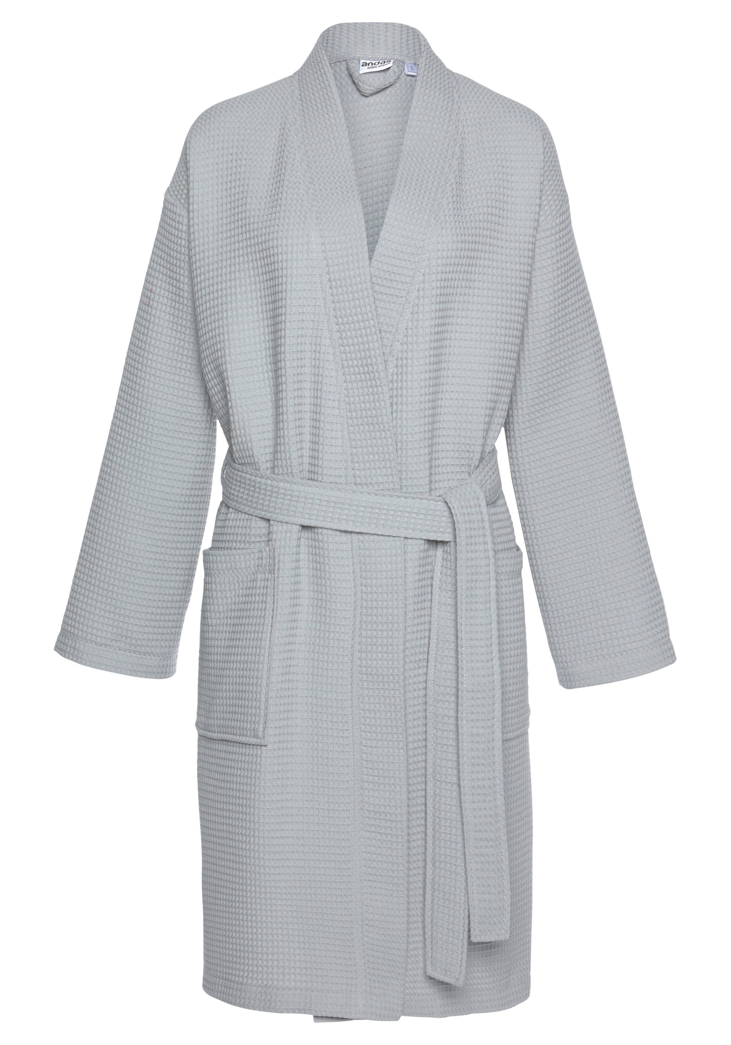 my home Unisex-Bademantel Nora, ideal für günstig online kaufen