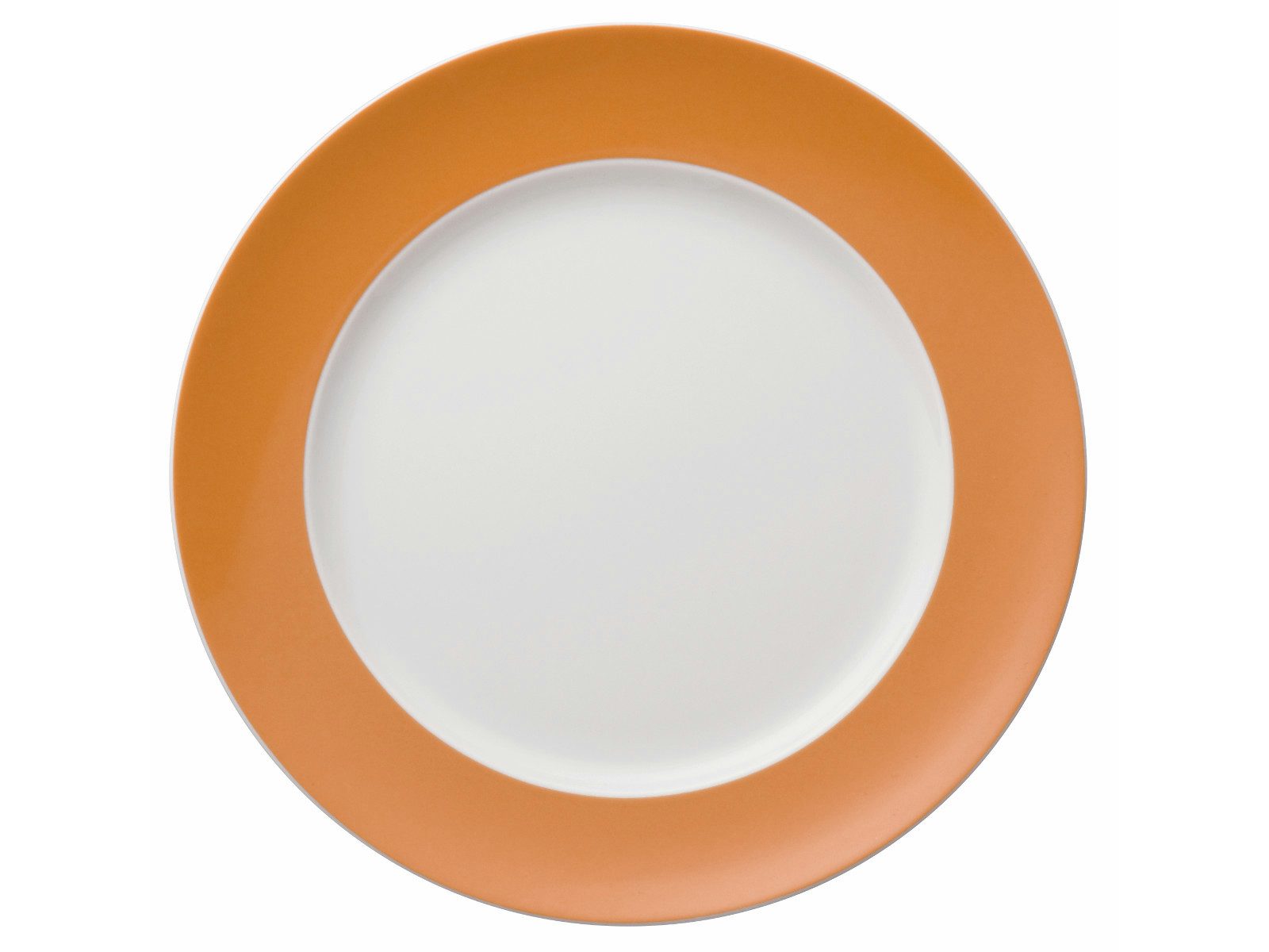 Thomas Porzellan Тарелка обеденная Sunny Day Orange Тарелка обеденная 27 cm, Тарелки Flach