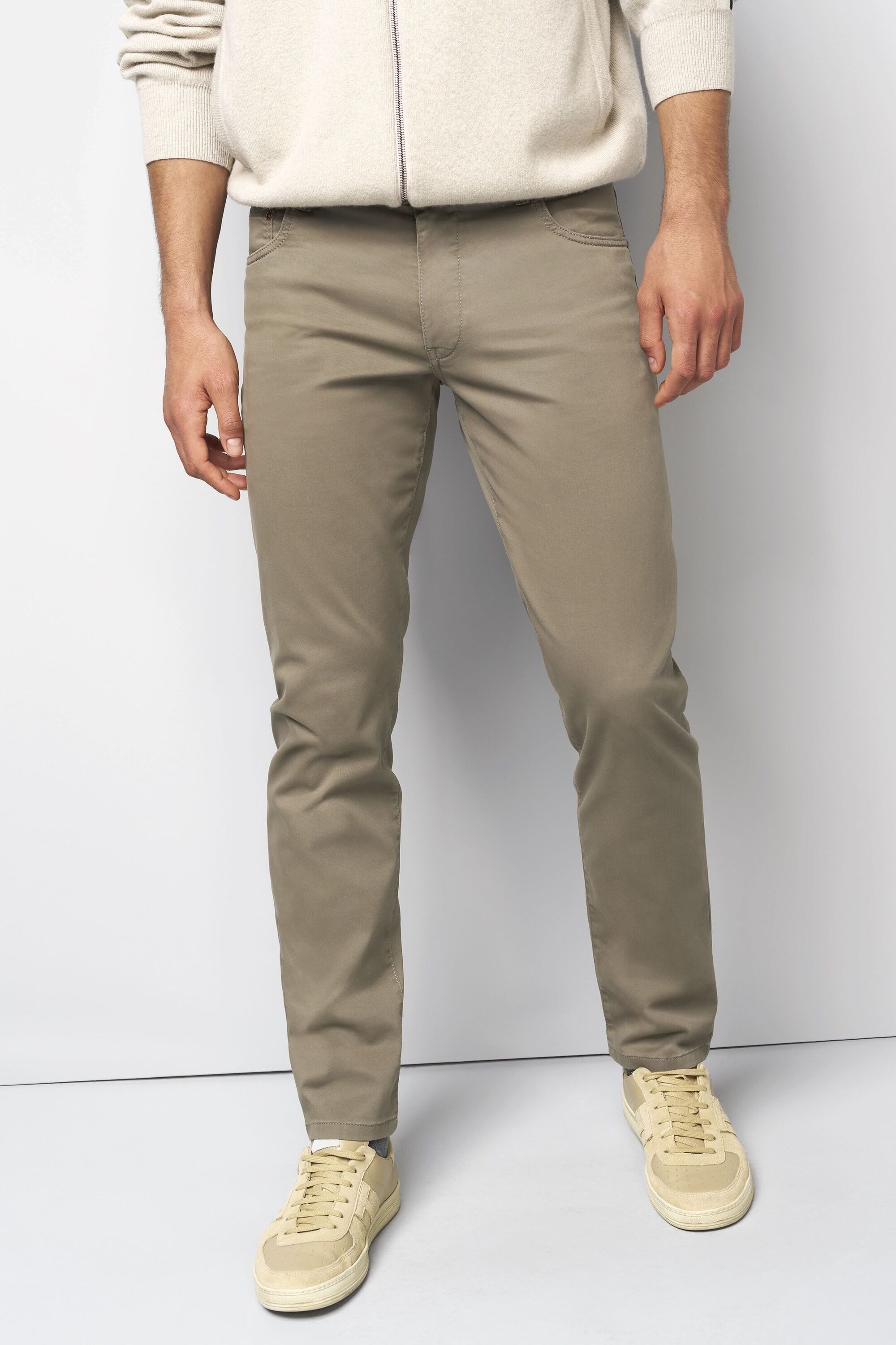 MEYER Chinos M5 Five Pocket M5 Five aus High Performance Satin