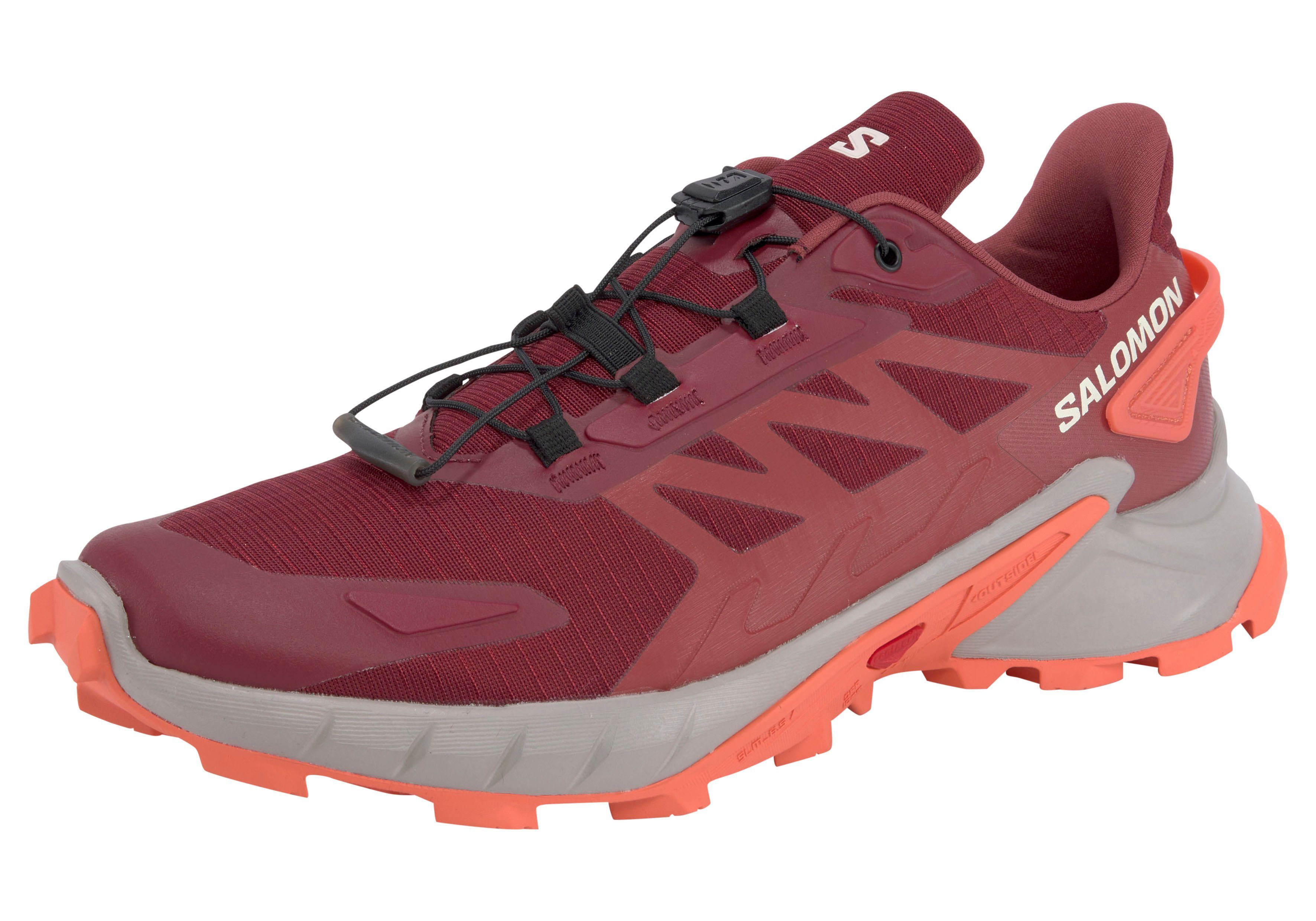 rotorange GORE-TEX 4 wasserdicht Salomon SUPERCROSS Trailrunningschuh