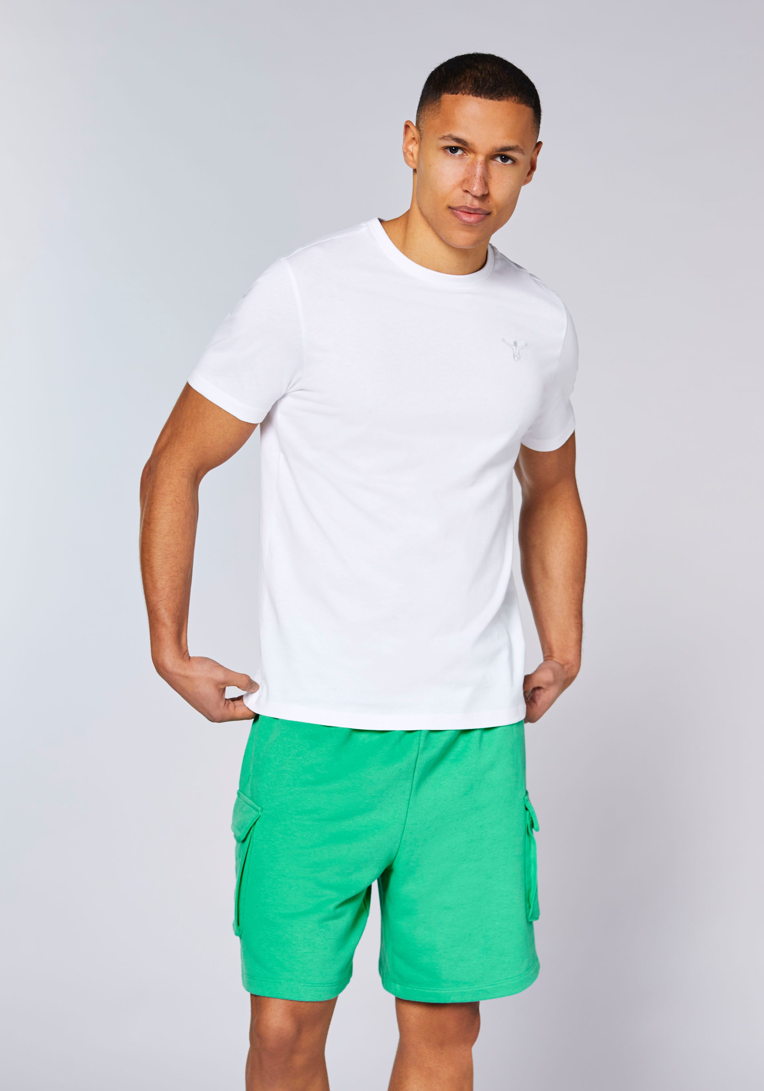 Chiemsee Print-Shirt - mit tonalem Logo Rückenprint