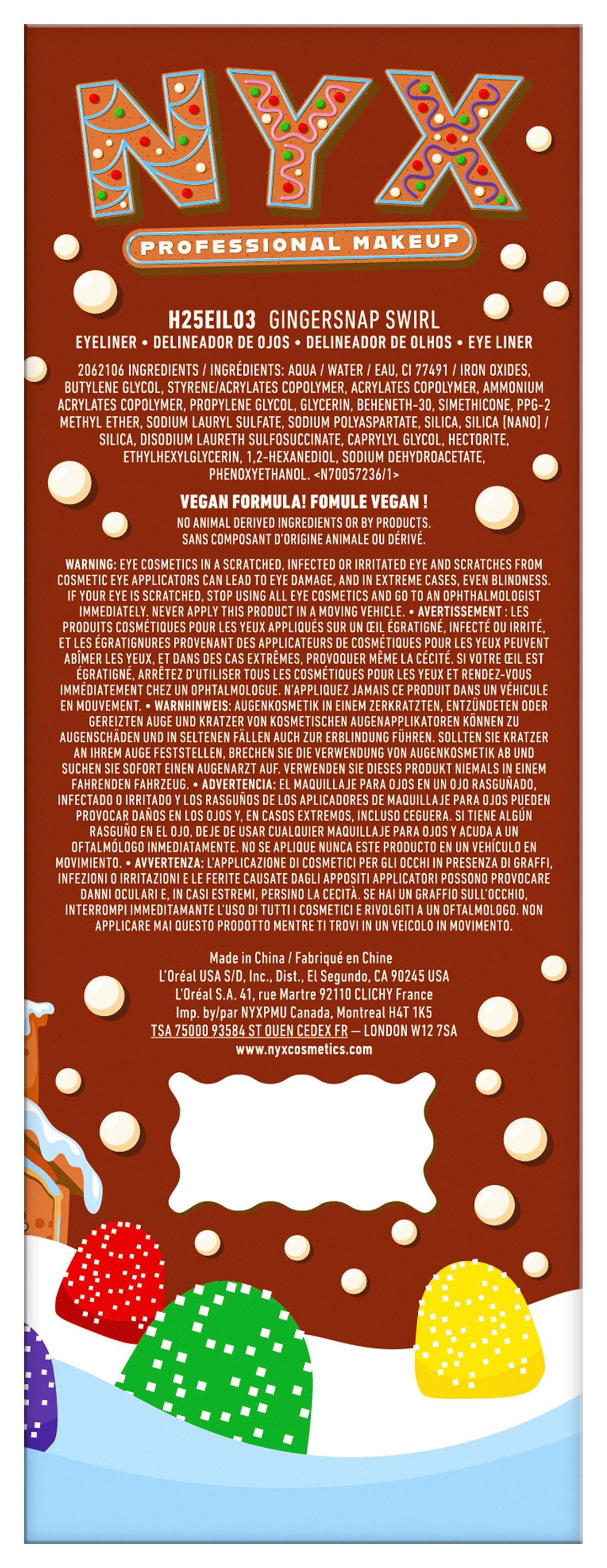 NYX Eyeliner NYX Professional Makeup Lollipop Liner