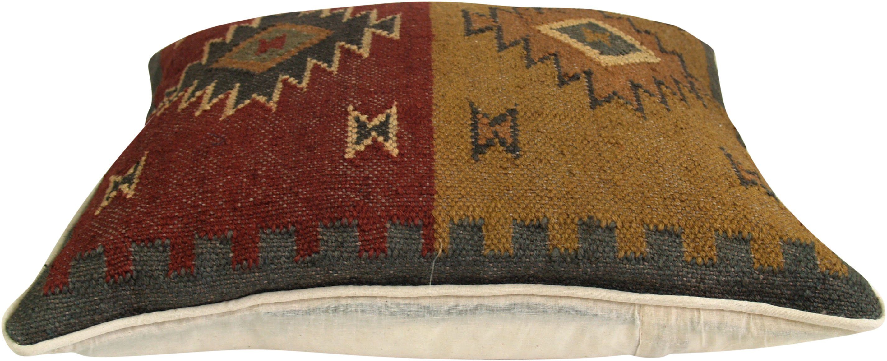 Guru-Shop Kissenbezüge Kelim Kissenhülle - 50*50 cm Modell 4