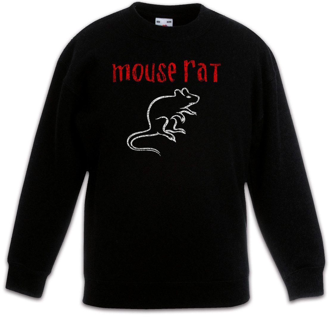 Urban Backwoods Sweatshirt Mouse Rat Kinderpullover Parks and Fun Recreation Rec Ratte Greg Logo (1-tlg) Fun Geek Nerd Music