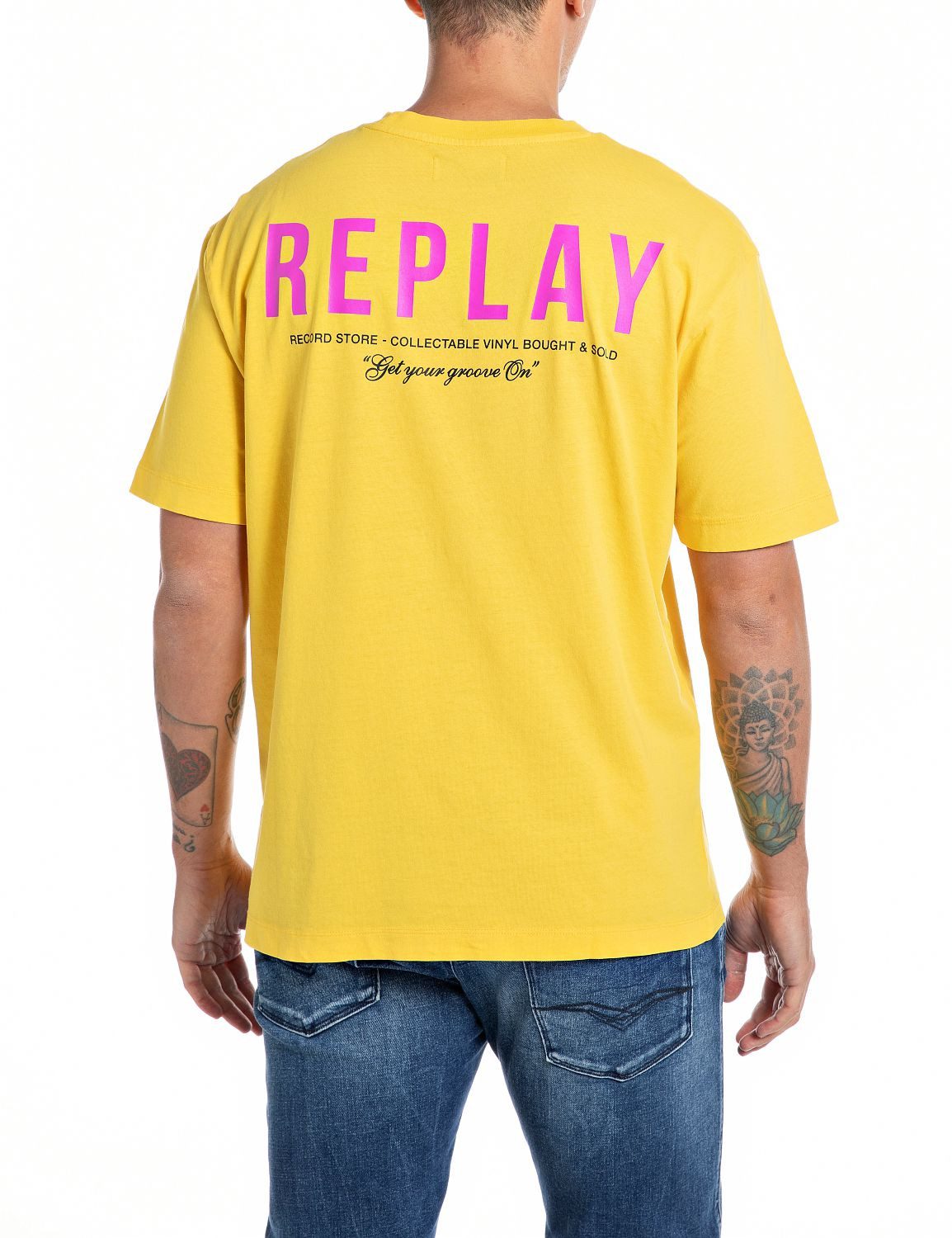 Replay T-Shirt mit Logodruck auf der günstig online kaufen