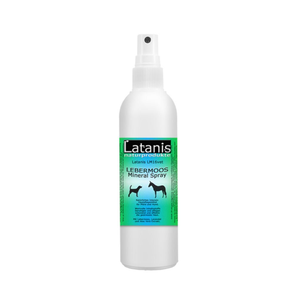 Fellpflege Lebermoos Mineralspray LM16vet 130 ml - Haut- und Fellpflegemittel