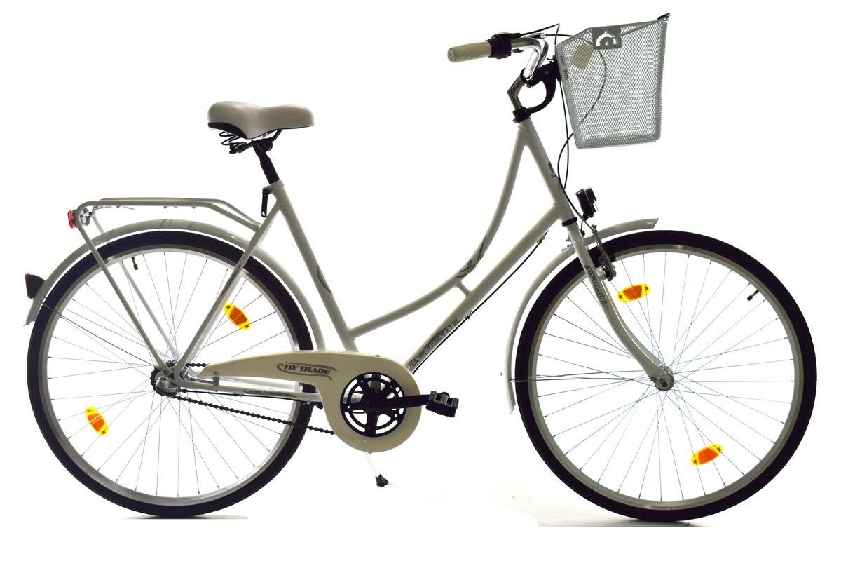 Cityrad 28 Zoll Damen City Holland Fahrrad Rad Bike 3 GANG NEXUS Enur Weiß