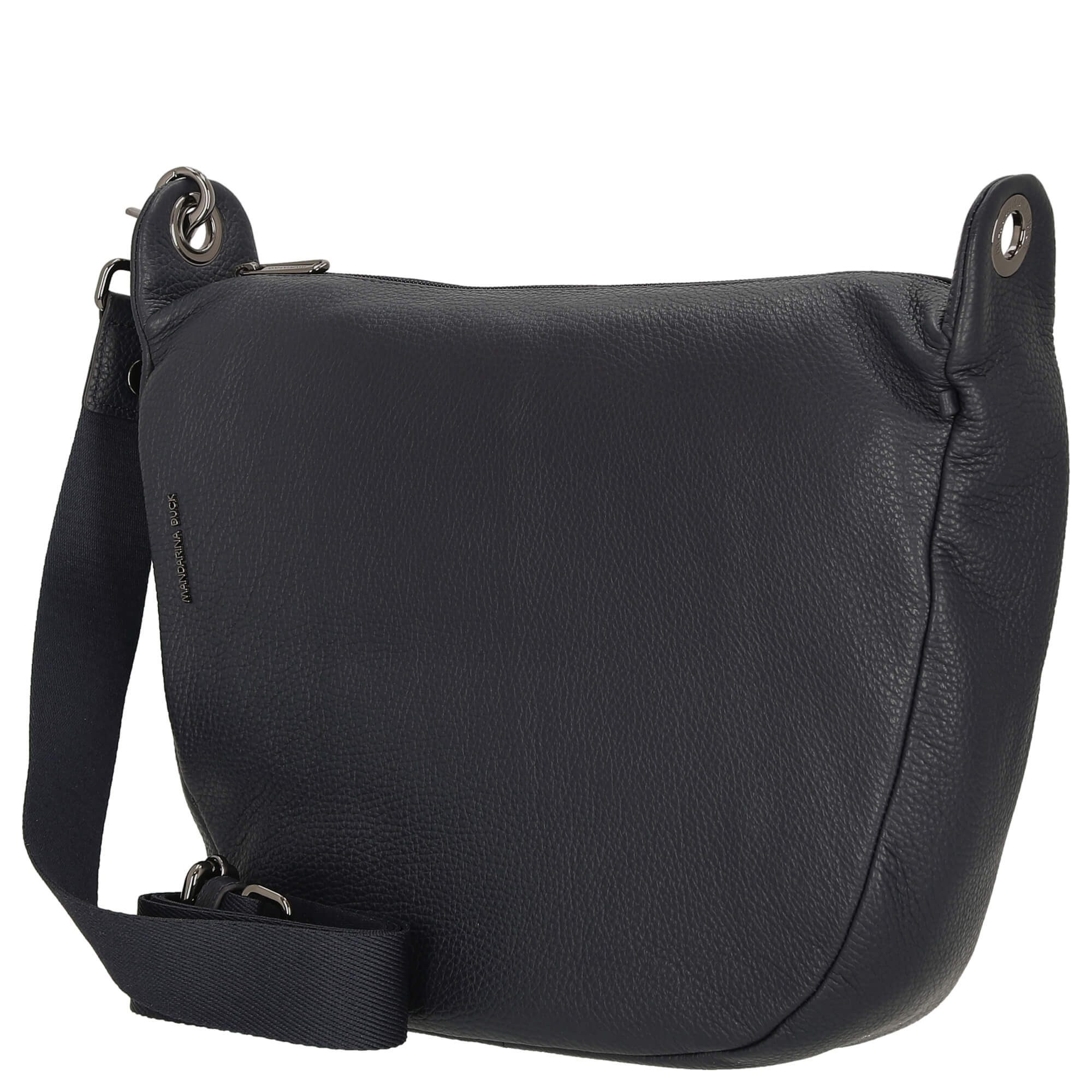 Mandarina Duck Umhängetasche Mellow Leather - Umhängetasche 34 cm (dress blue)