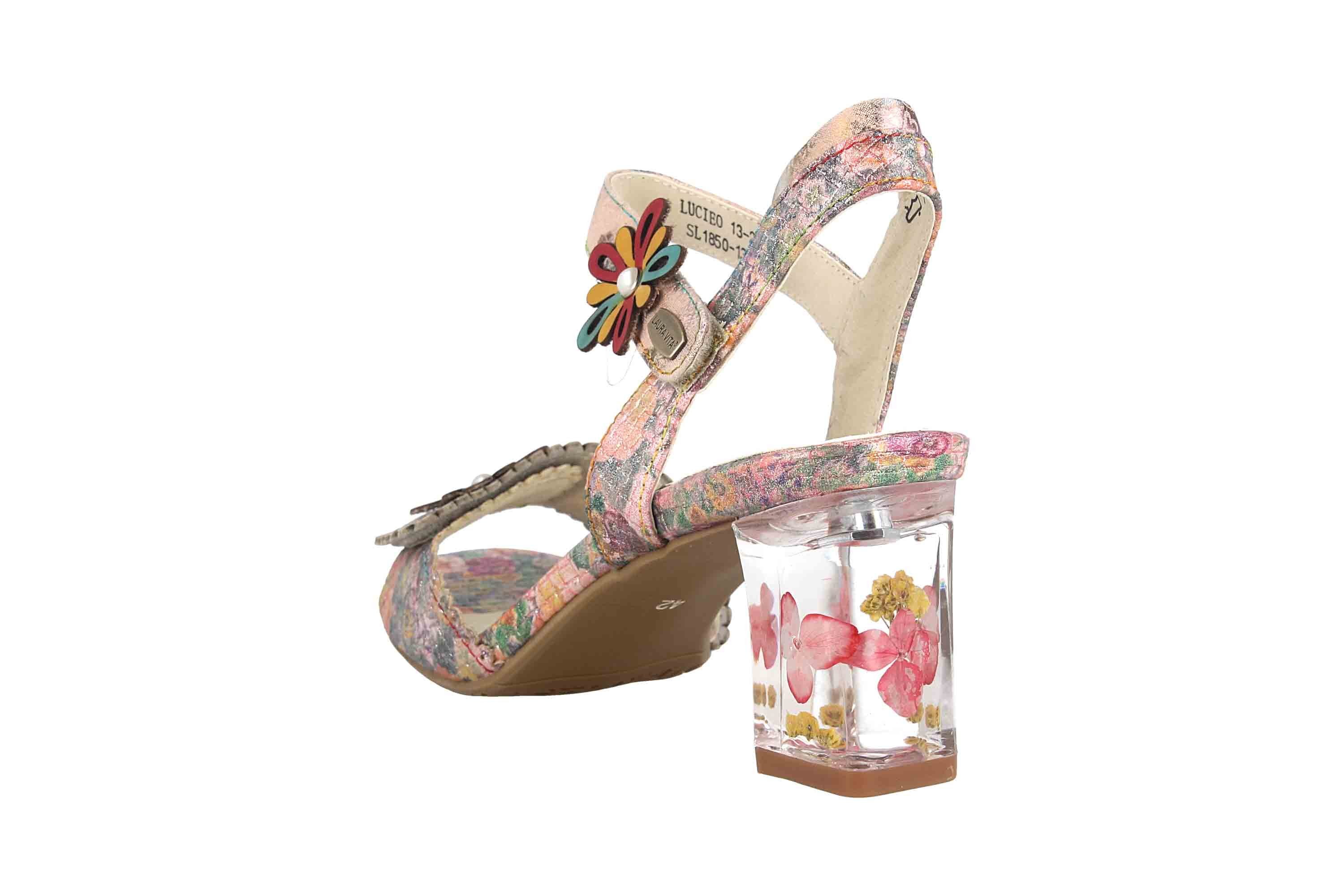 LAURA VITA Lucieo 13 Rose Sandale