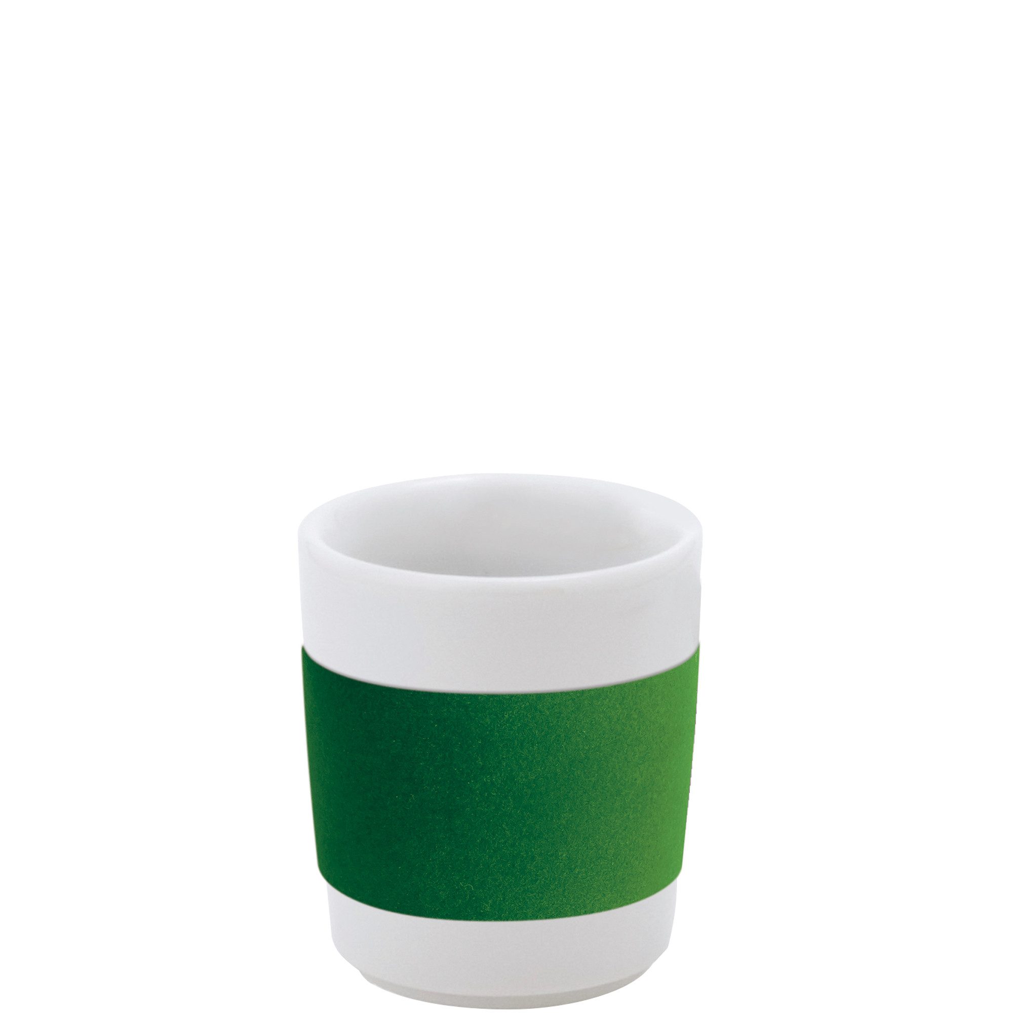 KAHLA Becher touch! henkelloser Becher mit Samt-Banderole, 1-tlg., Porzellan, Made in Germany