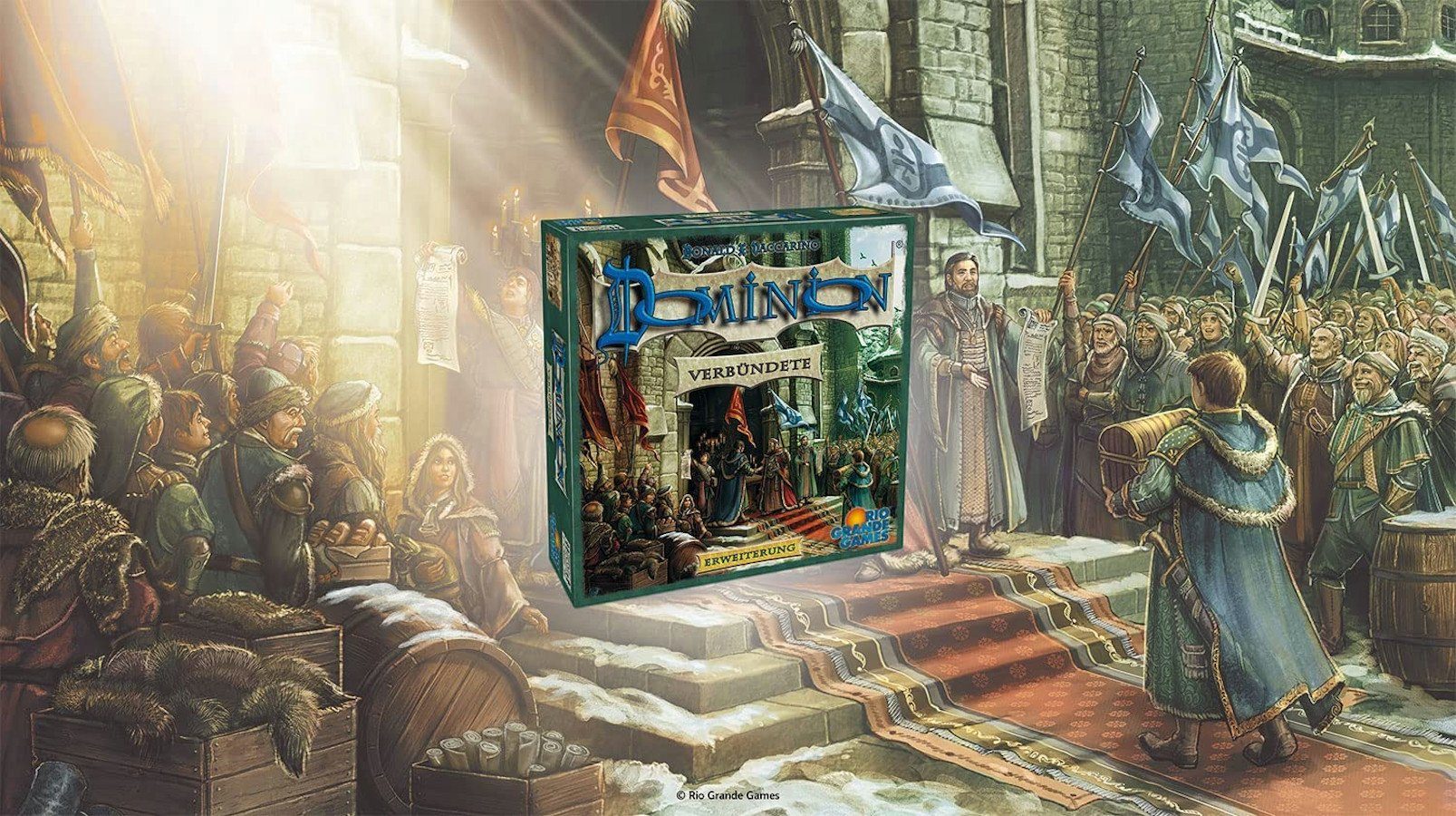 Rio Grande Games Spiel RGG - Dominion - Erweiterung Verbündete, Brettspiel