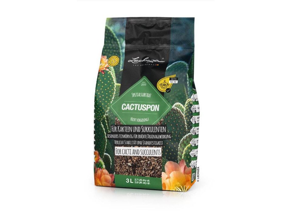 Lechuza® Lechuza Cactuspon Pflanzsubstrat für Kakteen 3 L