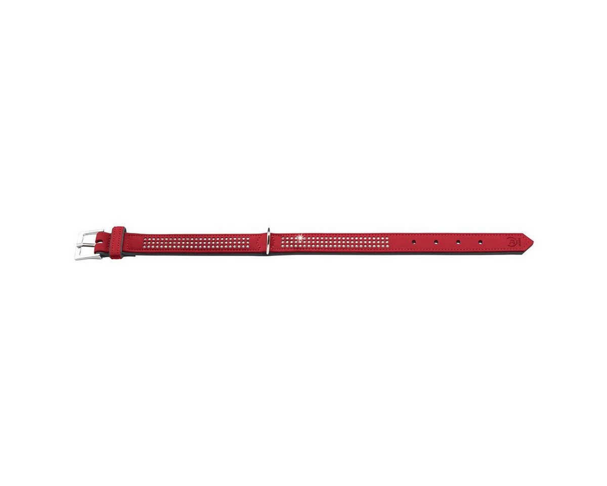 Thumbnail - Hunter Tierbedarf Hunde-Halsband Halsband Softie Triluxe rot/schwarz