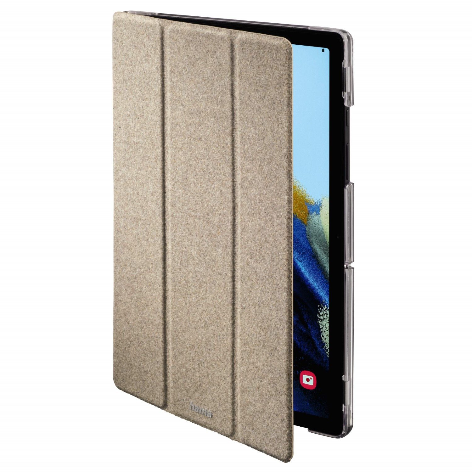 Hama Tablet-Hülle Hama Smart Tasche Cover Schutz-Hülle Beige, Book-Case Etui Ständer Bag für Samsung Galaxy Tab A8 10,5" – Bild 2 von 5