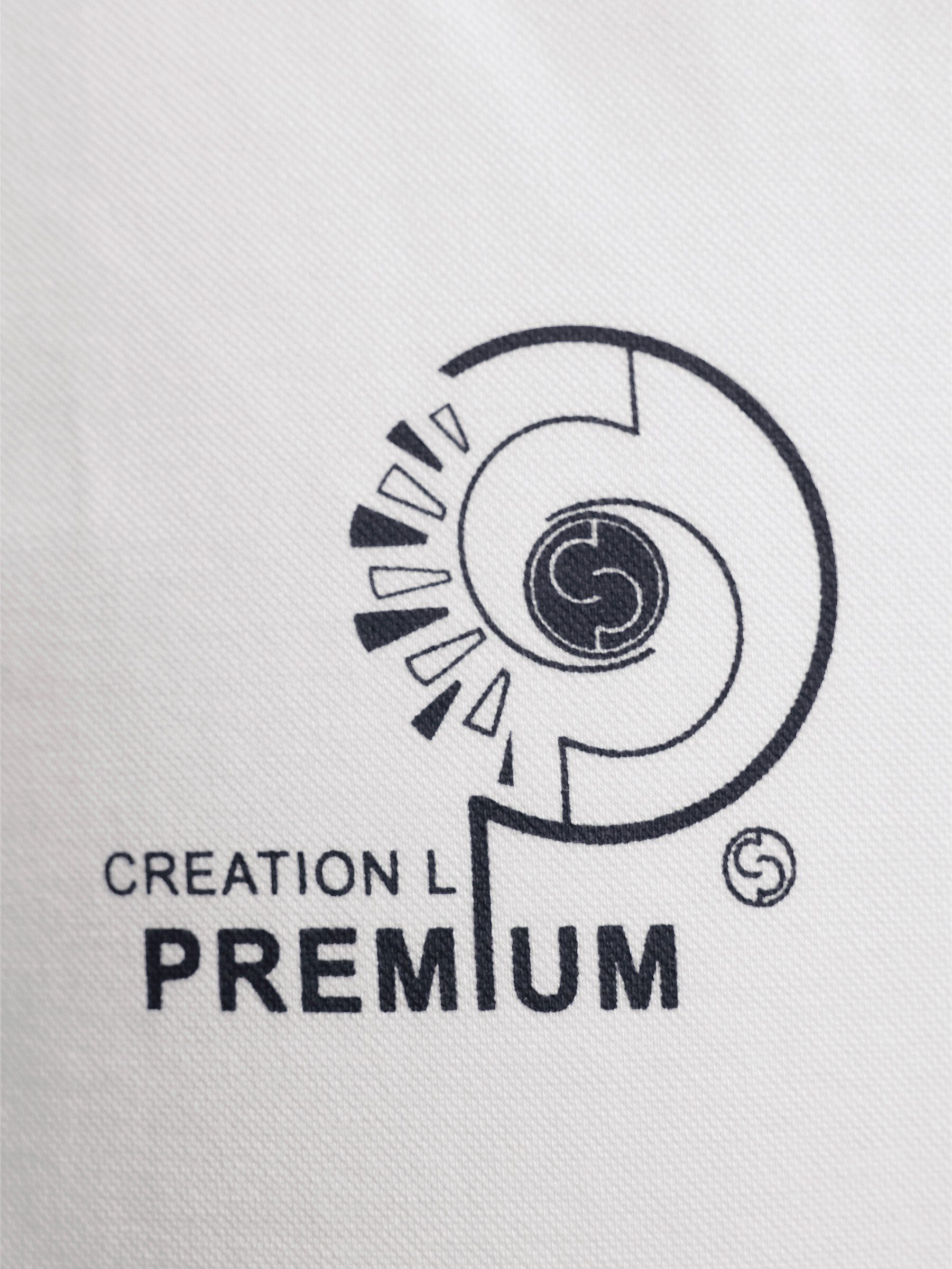 creation L T-Shirt Lyocell-Baumwoll-Poloshirt Kurzarm günstig online kaufen