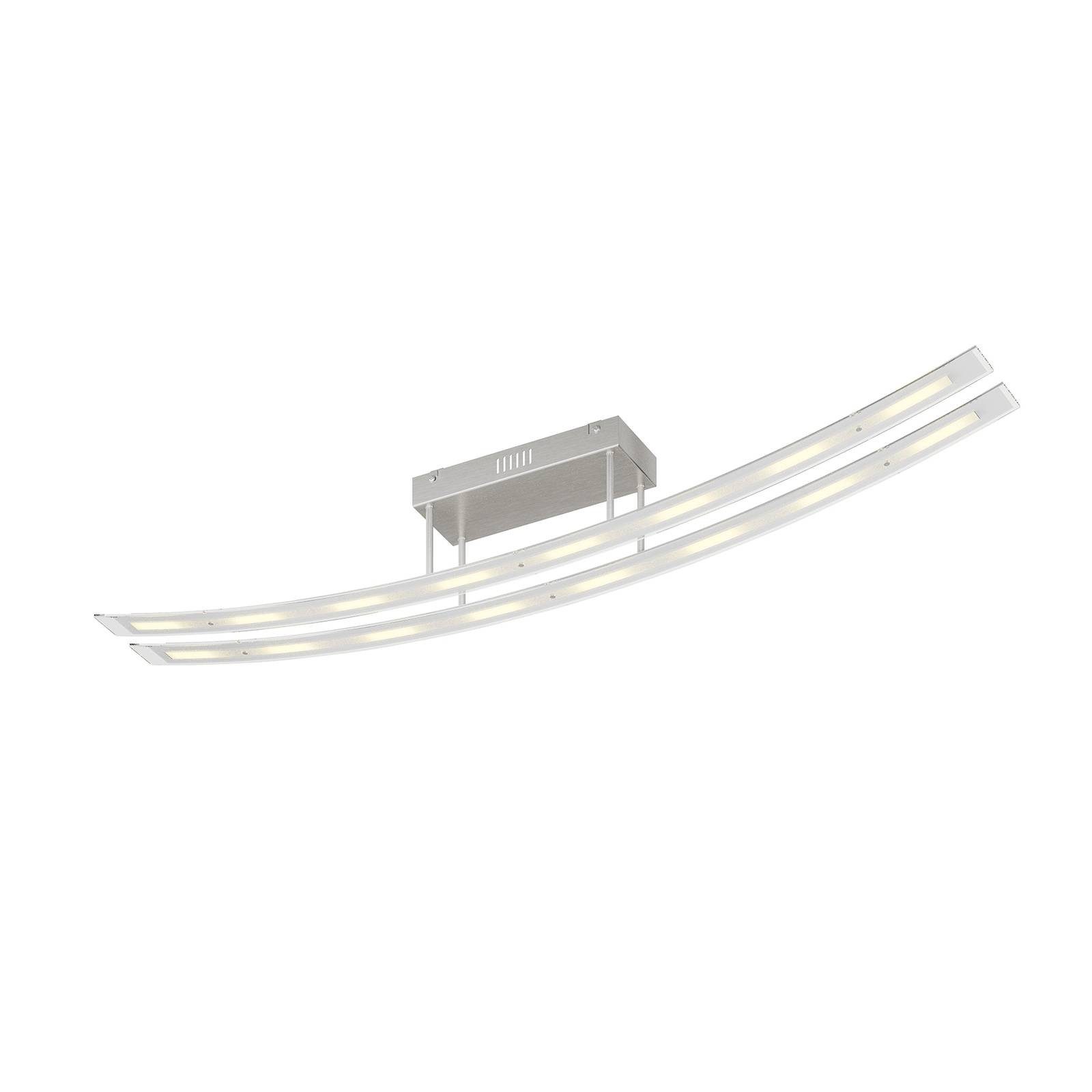 Lindby Deckenleuchten Jarda, LED, Glas Transparent warmweiß IP20, 16 x 4,5 W LED, warmweiß