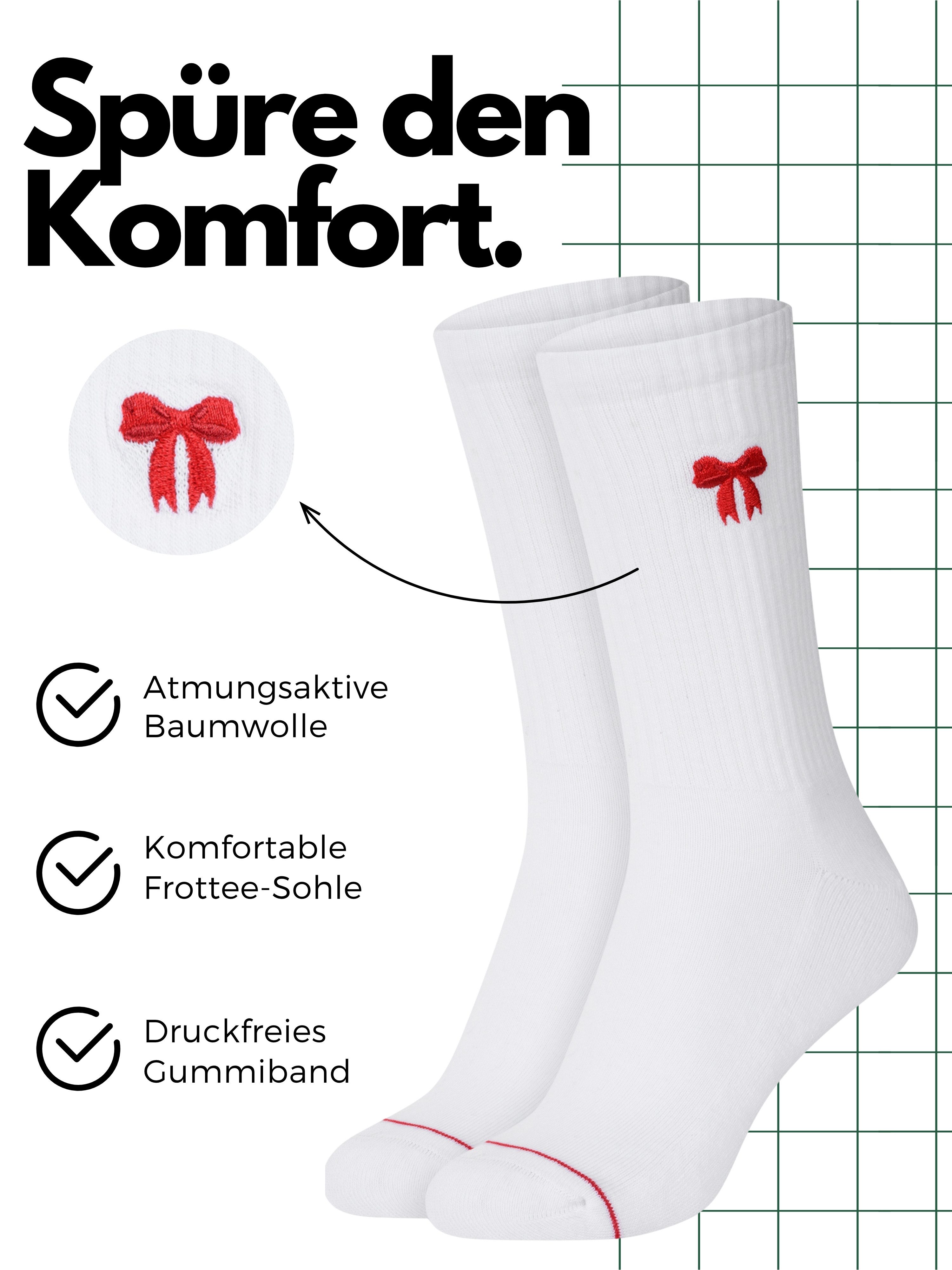 Studio Nolis Tennissocken Weihnachtssocken - Geschenk für Frauen und Männer günstig online kaufen